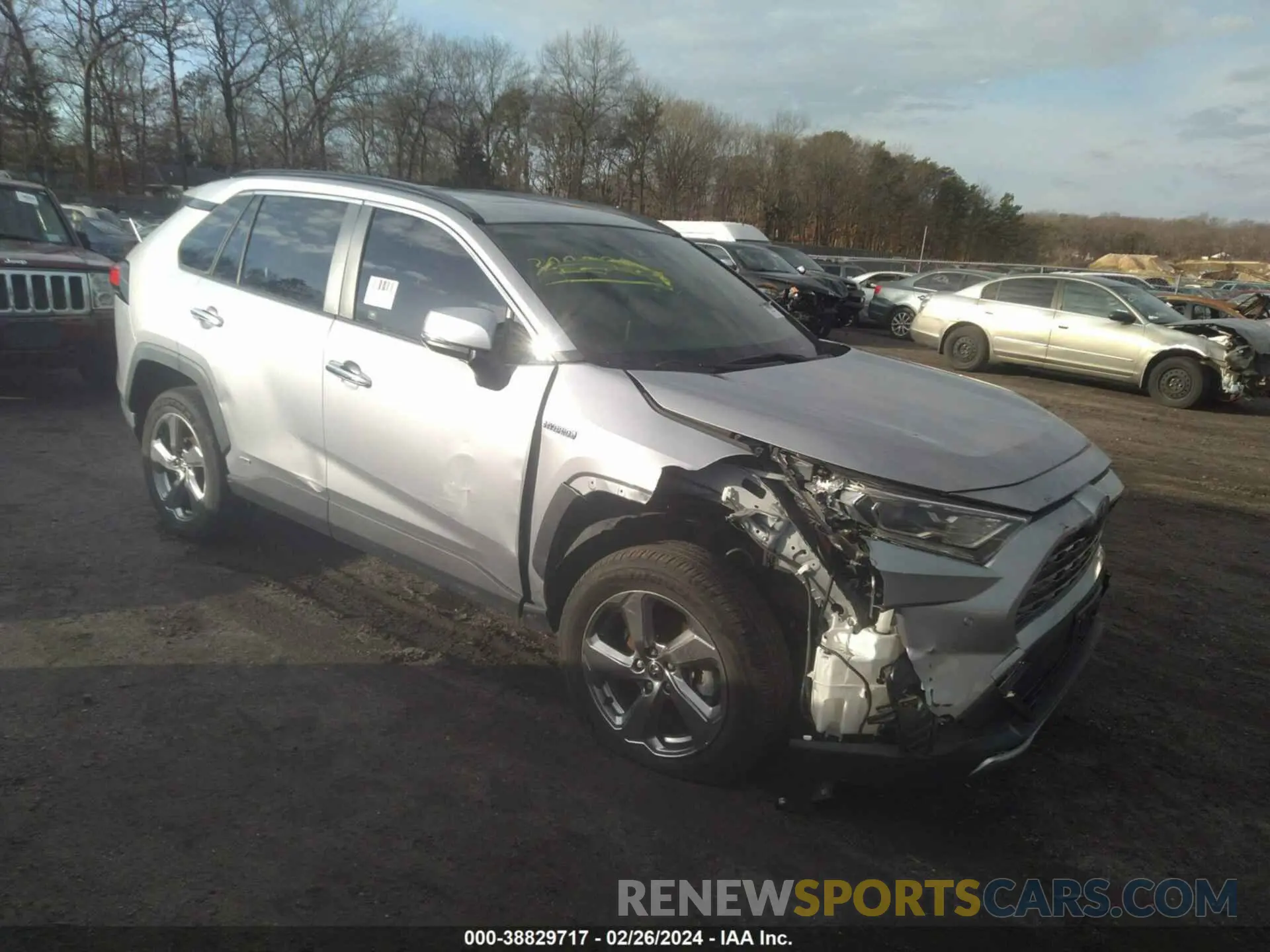 1 fotografías del automóvil dañado JTMD6RFV0MD013112 TOYOTA RAV4 2021