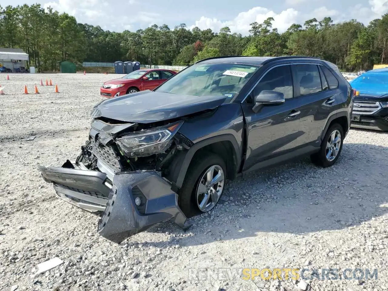 1 fotografías del automóvil dañado JTMD6RFV3MD045052 TOYOTA RAV4 2021
