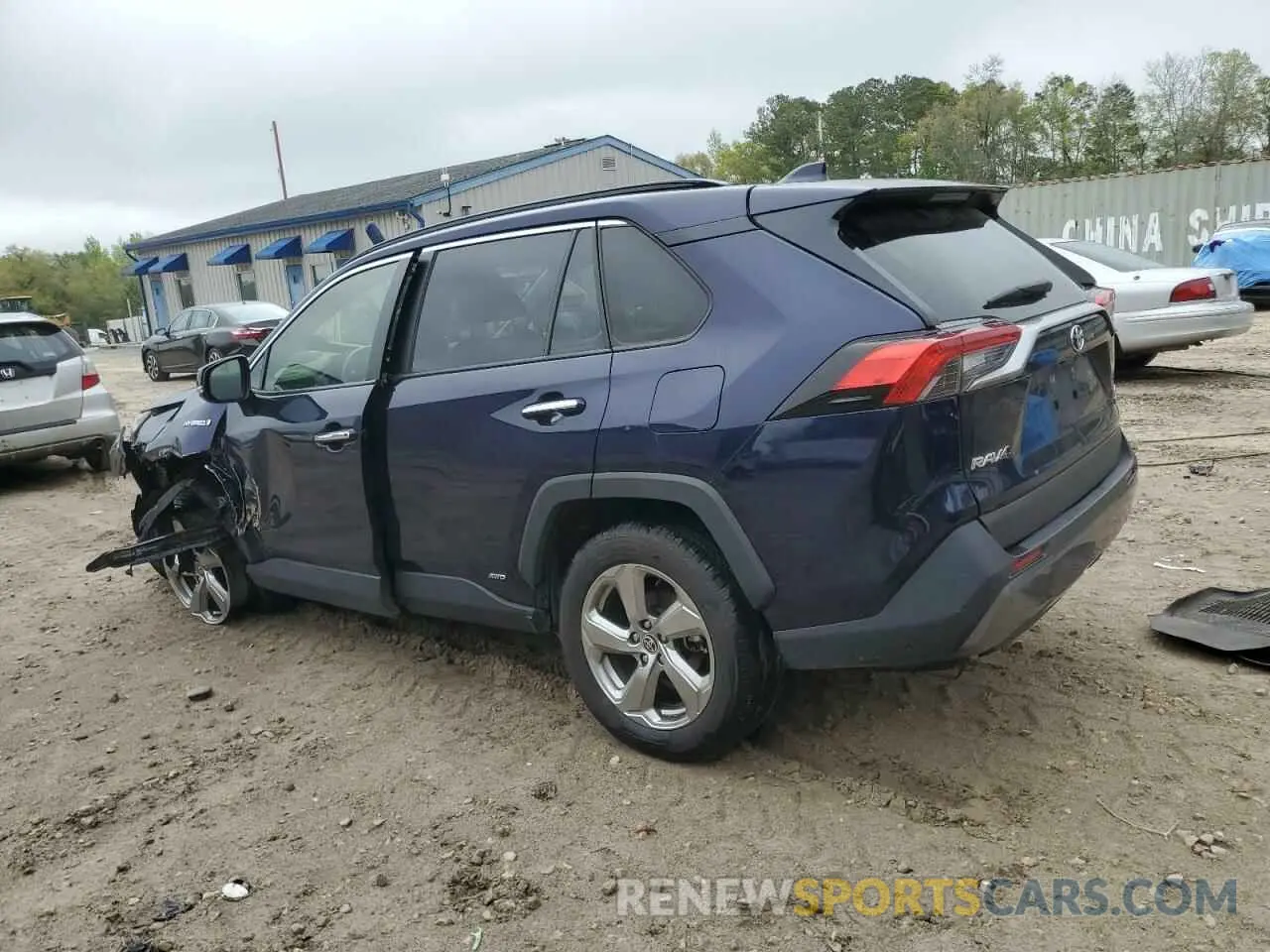 2 fotografías del automóvil dañado JTMD6RFVXMD516288 TOYOTA RAV4 2021