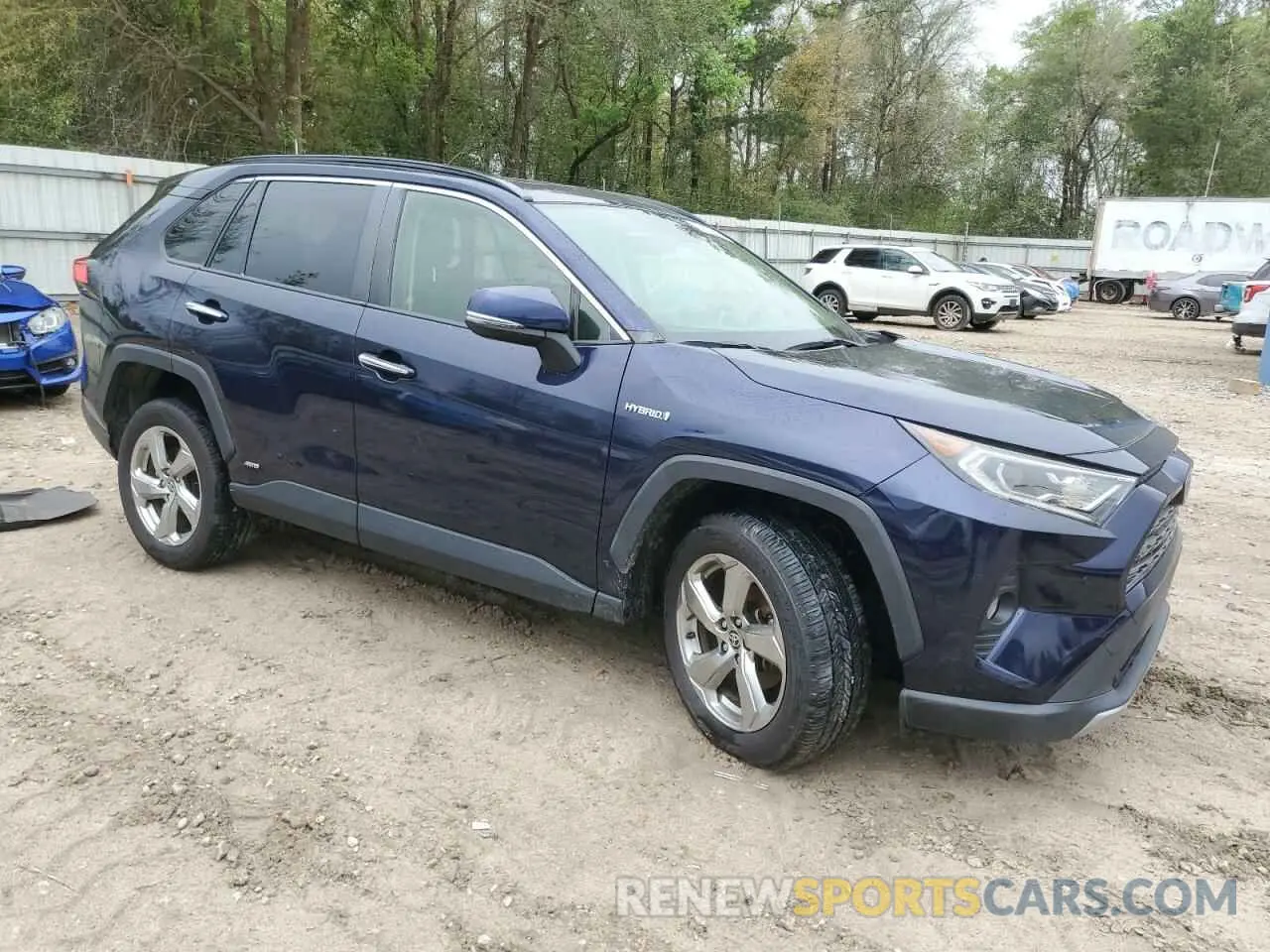 4 fotografías del automóvil dañado JTMD6RFVXMD516288 TOYOTA RAV4 2021