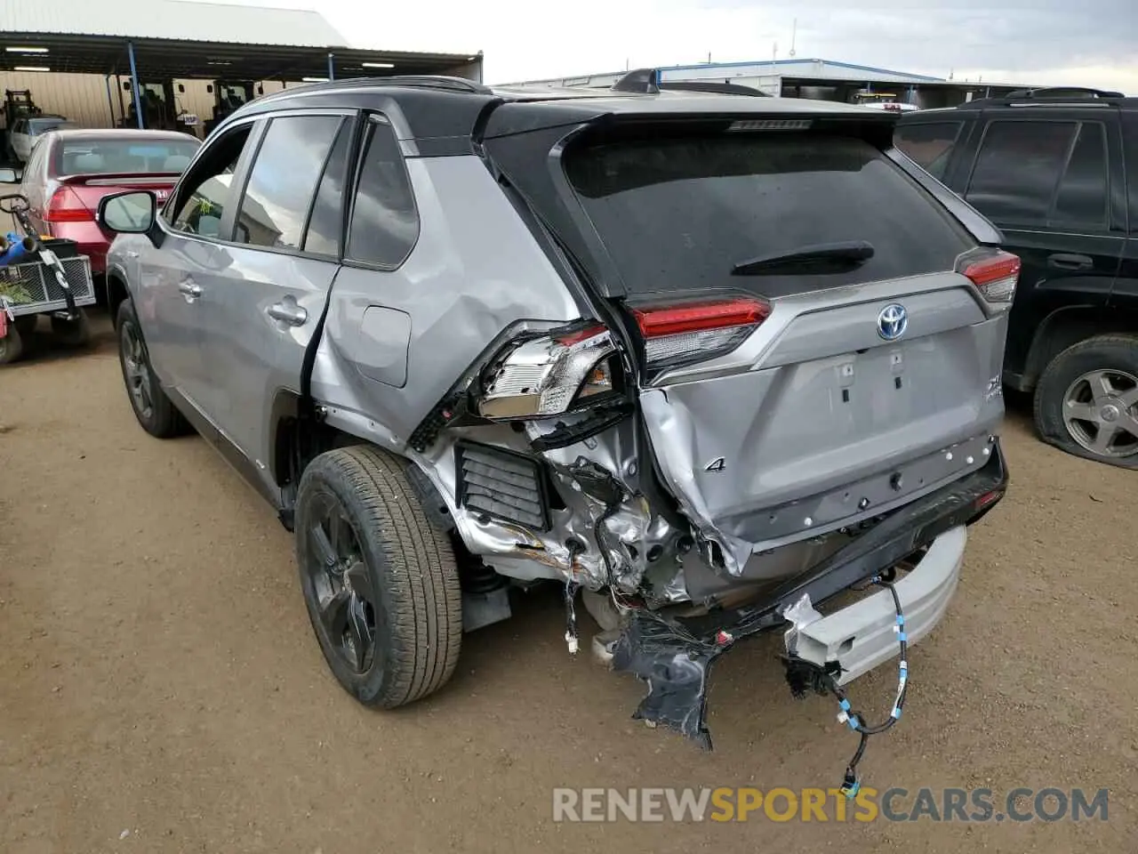 9 fotografías del automóvil dañado JTME6RFV0MD517017 TOYOTA RAV4 2021