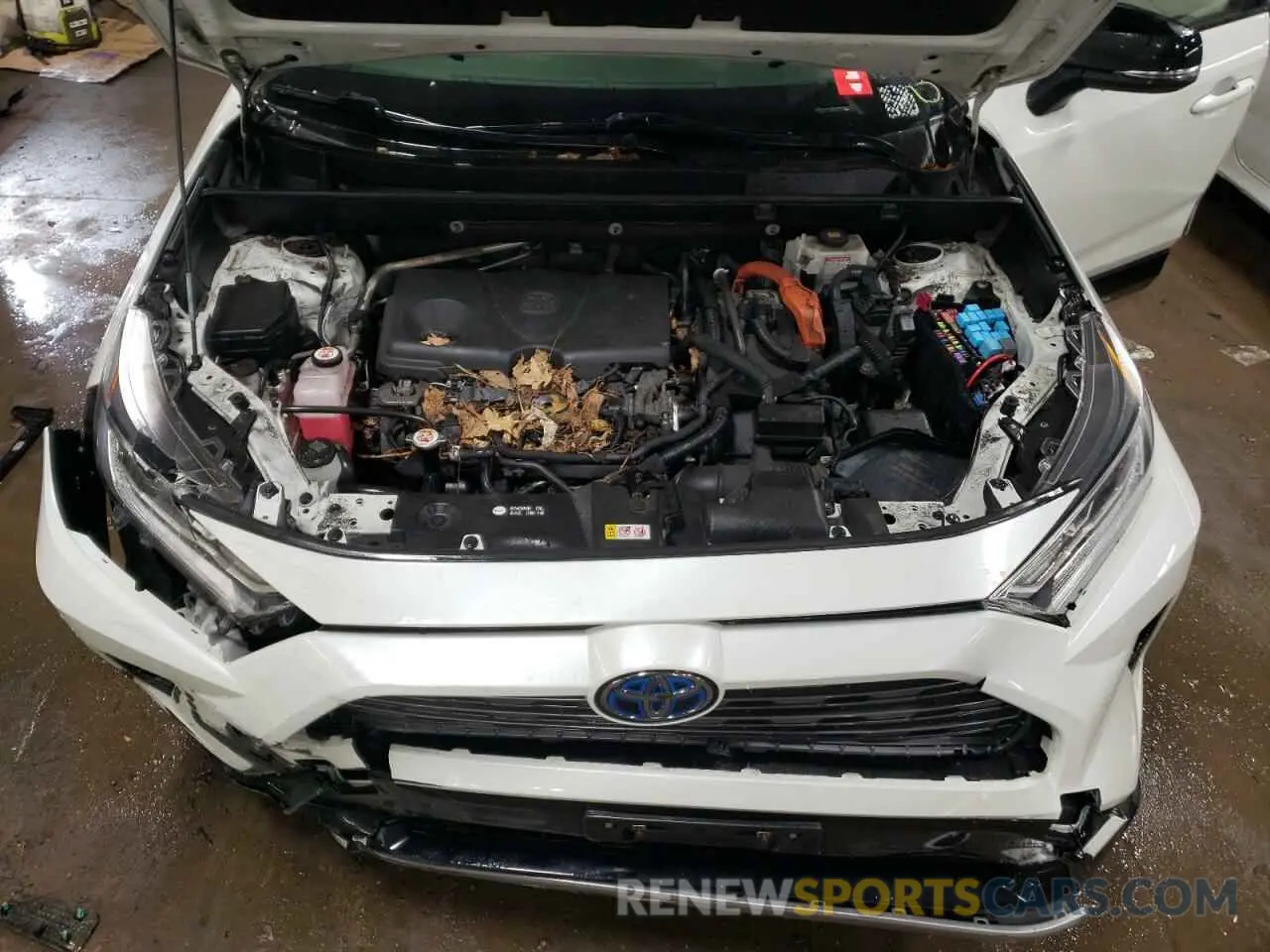 11 fotografías del automóvil dañado JTME6RFV2MJ010167 TOYOTA RAV4 2021