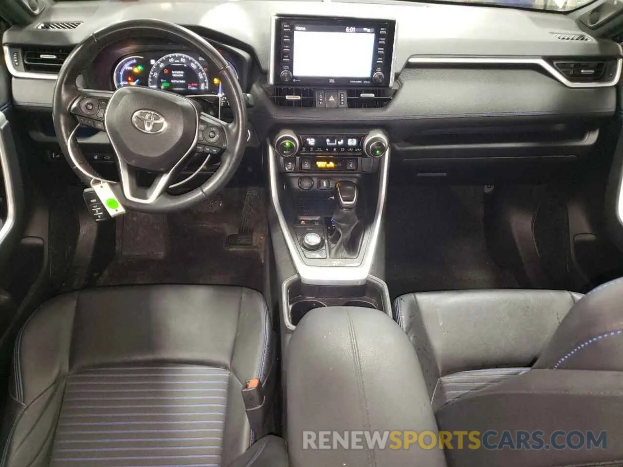 8 fotografías del automóvil dañado JTME6RFV2MJ010167 TOYOTA RAV4 2021