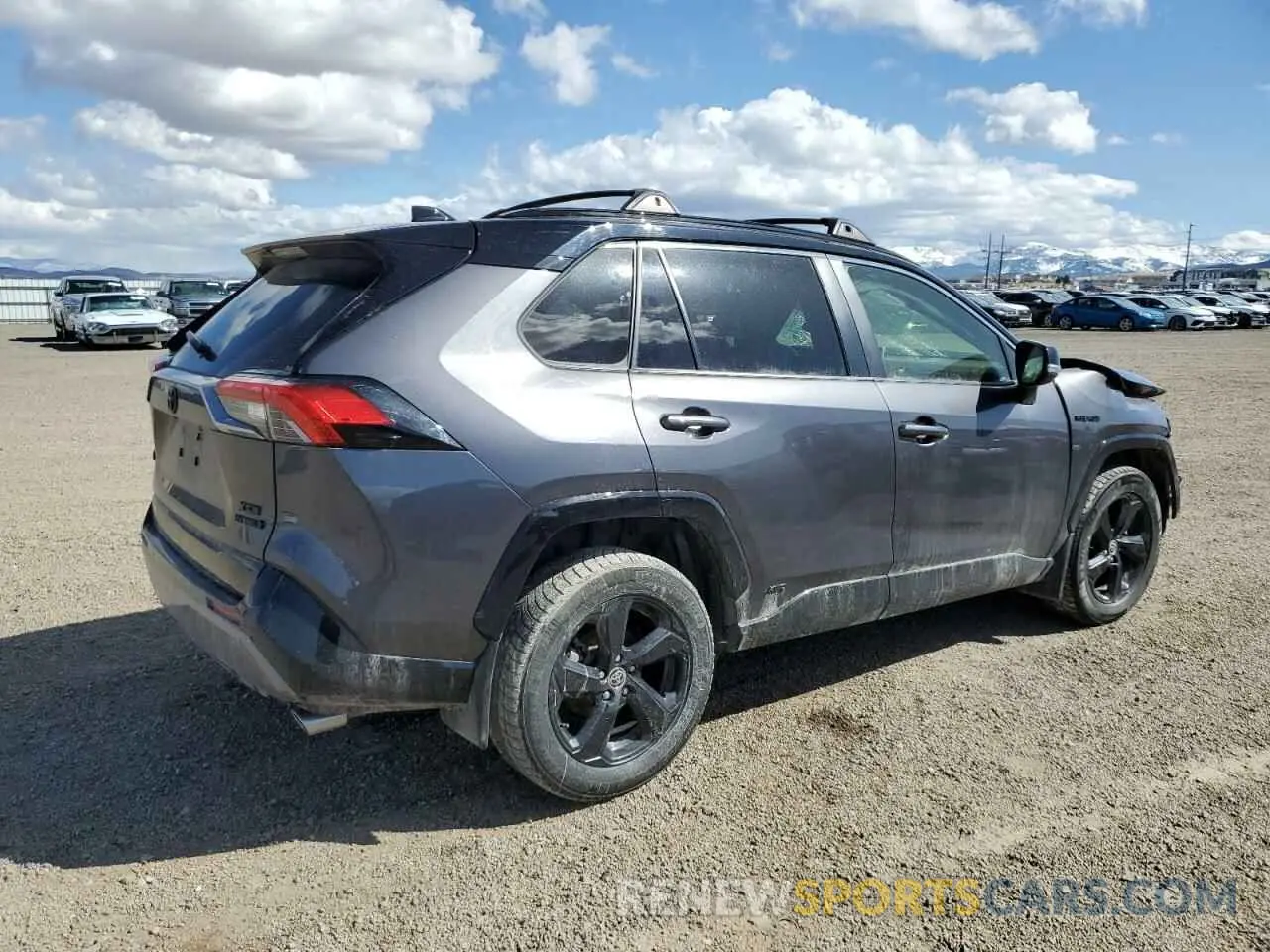 3 fotografías del automóvil dañado JTME6RFV3MJ010212 TOYOTA RAV4 2021