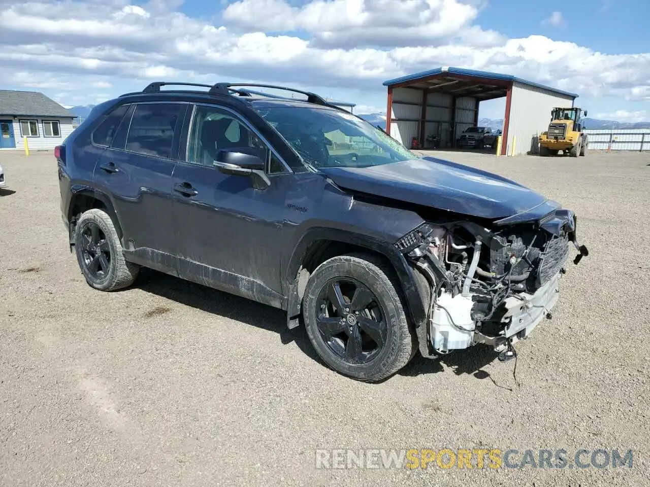 4 fotografías del automóvil dañado JTME6RFV3MJ010212 TOYOTA RAV4 2021