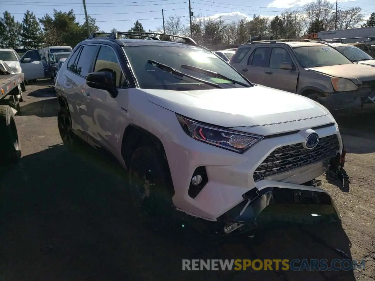 1 fotografías del automóvil dañado JTME6RFV5MD512833 TOYOTA RAV4 2021