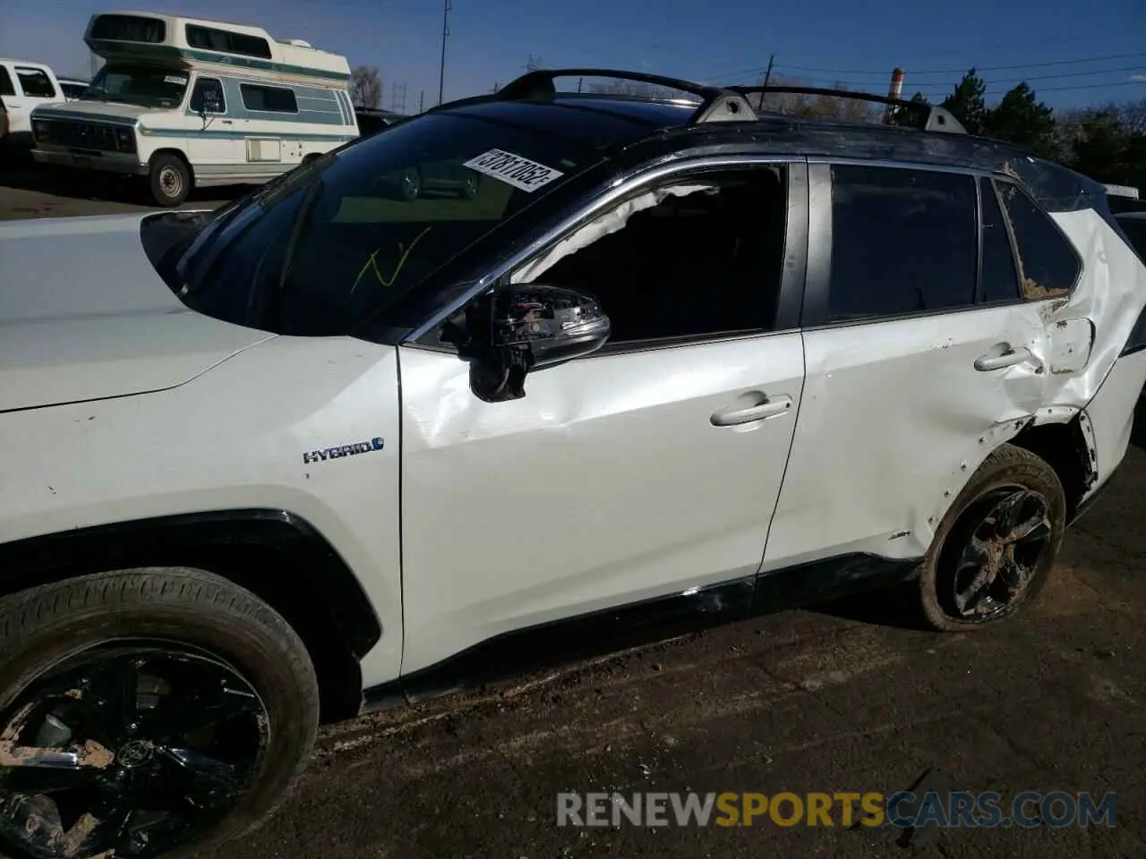 9 fotografías del automóvil dañado JTME6RFV5MD512833 TOYOTA RAV4 2021