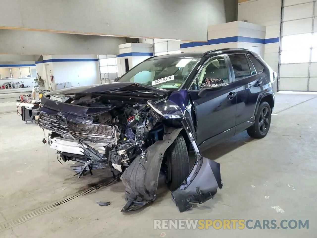1 fotografías del automóvil dañado JTME6RFV6MJ012519 TOYOTA RAV4 2021
