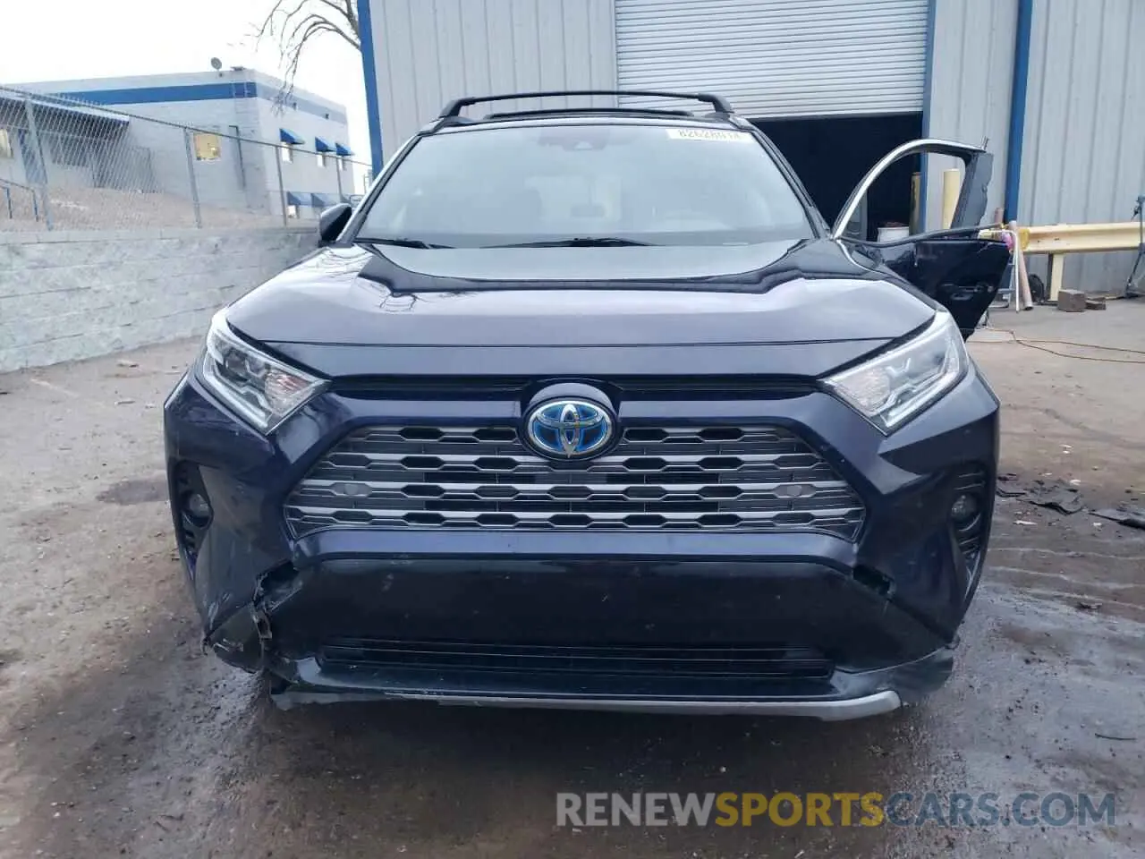 5 fotografías del automóvil dañado JTME6RFV8MJ009427 TOYOTA RAV4 2021