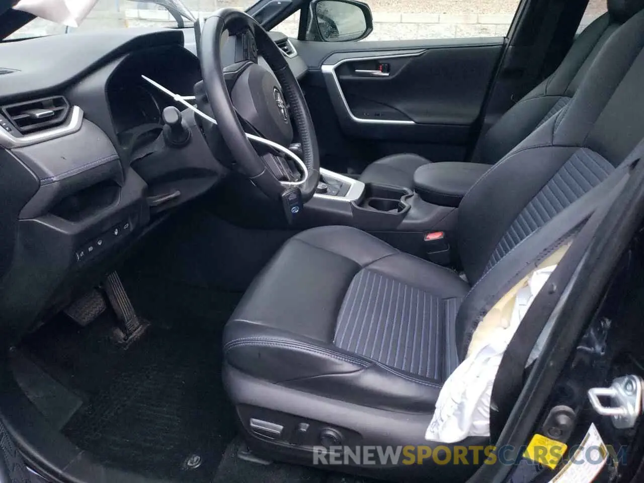 7 fotografías del automóvil dañado JTME6RFV8MJ009427 TOYOTA RAV4 2021