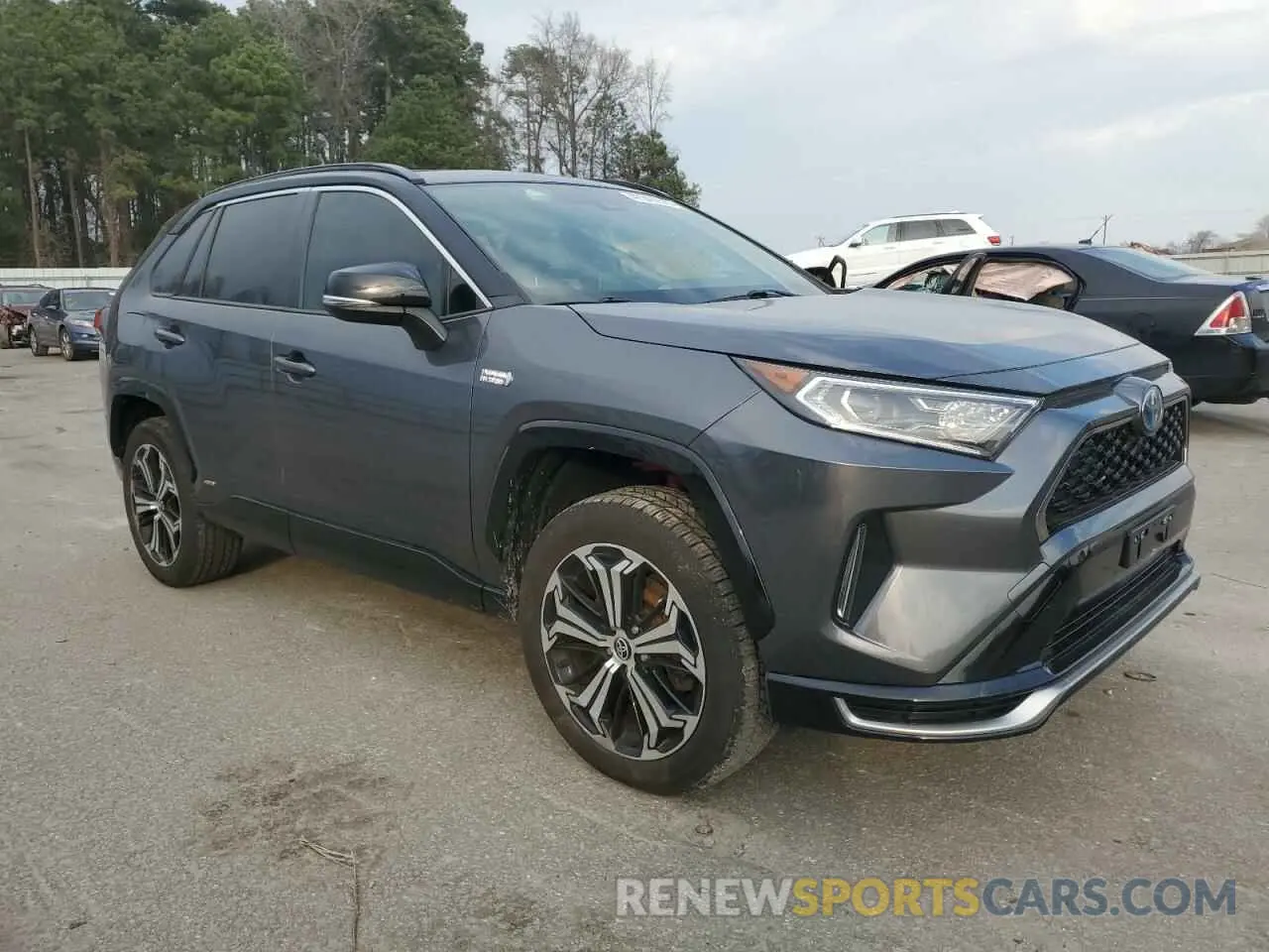 4 fotografías del automóvil dañado JTMEB3FVXMD023420 TOYOTA RAV4 2021