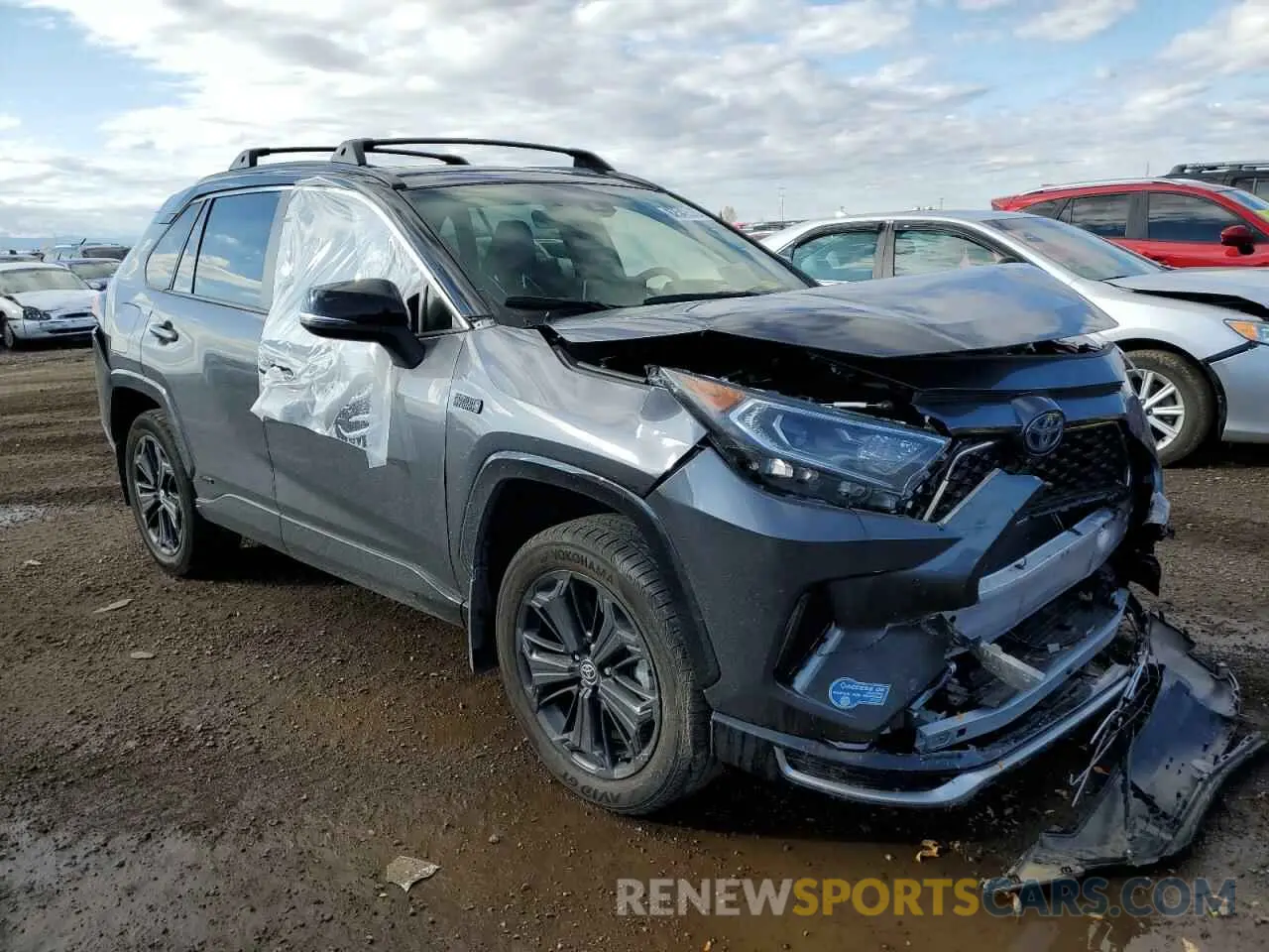 1 fotografías del automóvil dañado JTMEB3FVXMD031887 TOYOTA RAV4 2021