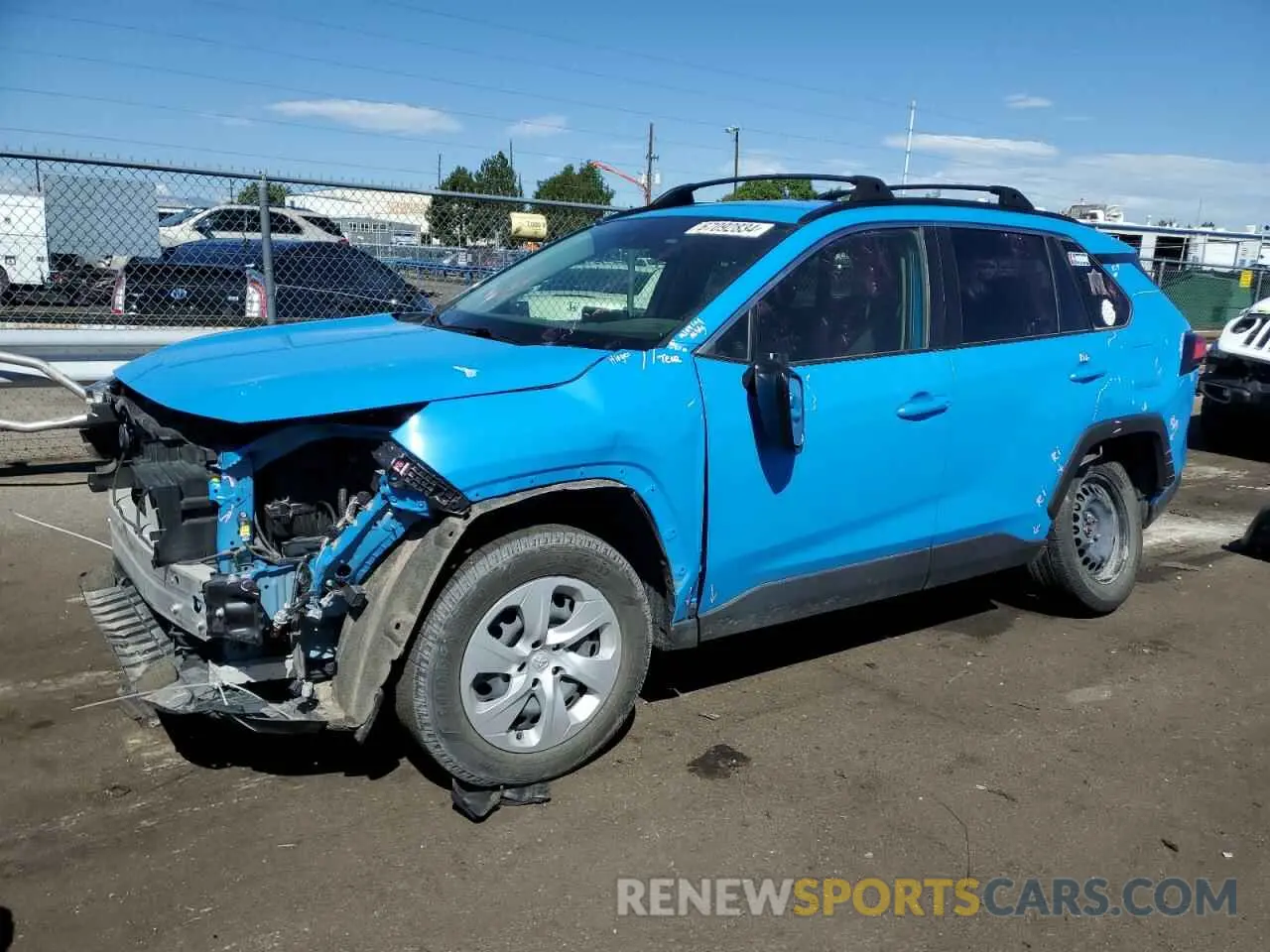 1 fotografías del automóvil dañado JTMF1RFV3MD078558 TOYOTA RAV4 2021