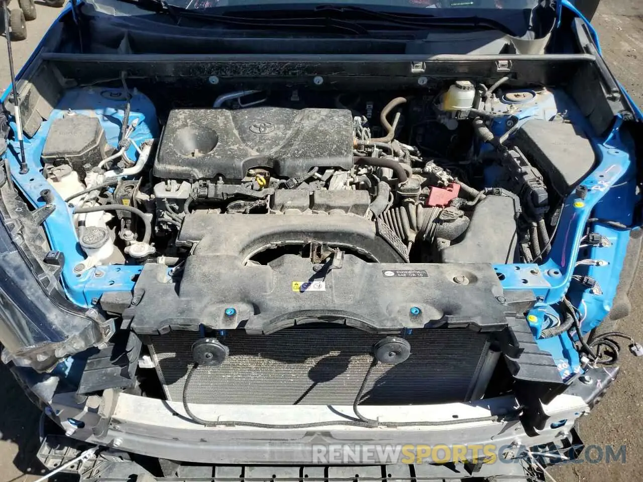 11 fotografías del automóvil dañado JTMF1RFV3MD078558 TOYOTA RAV4 2021