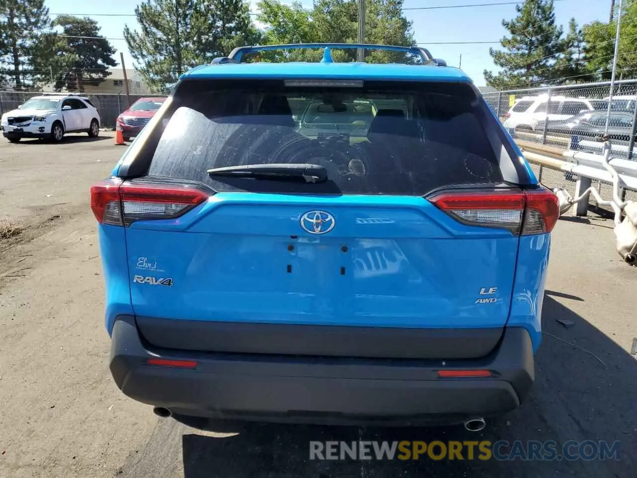 6 fotografías del automóvil dañado JTMF1RFV3MD078558 TOYOTA RAV4 2021