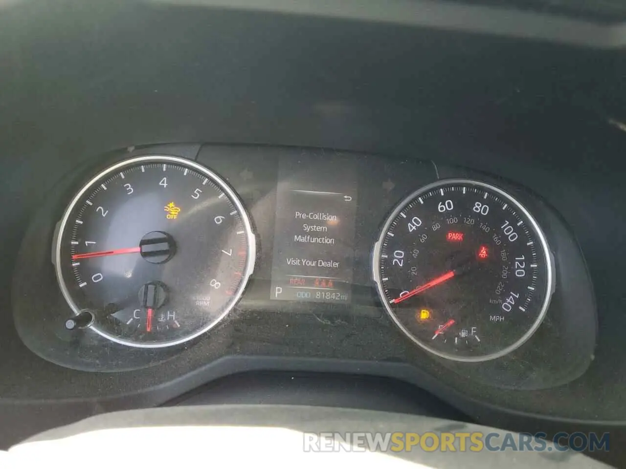 9 fotografías del automóvil dañado JTMF1RFV3MD078558 TOYOTA RAV4 2021