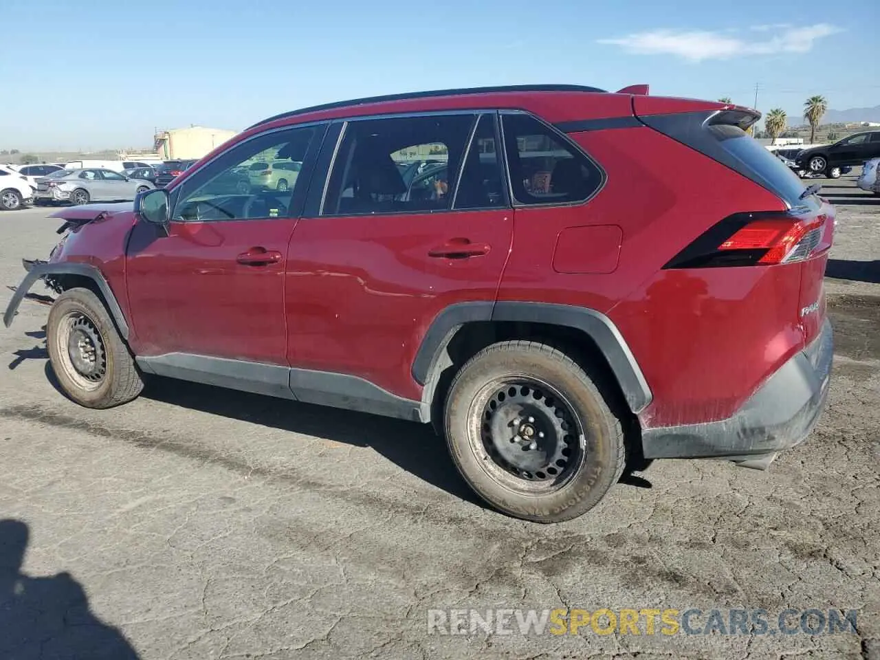2 fotografías del automóvil dañado JTMF1RFV4MD072705 TOYOTA RAV4 2021