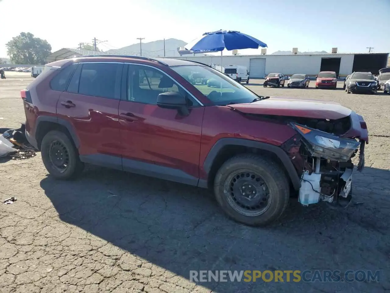 4 fotografías del automóvil dañado JTMF1RFV4MD072705 TOYOTA RAV4 2021