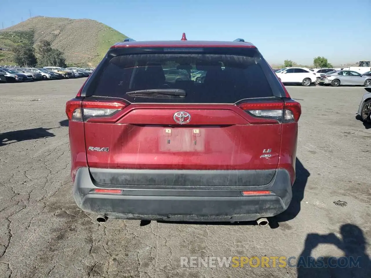 6 fotografías del automóvil dañado JTMF1RFV4MD072705 TOYOTA RAV4 2021