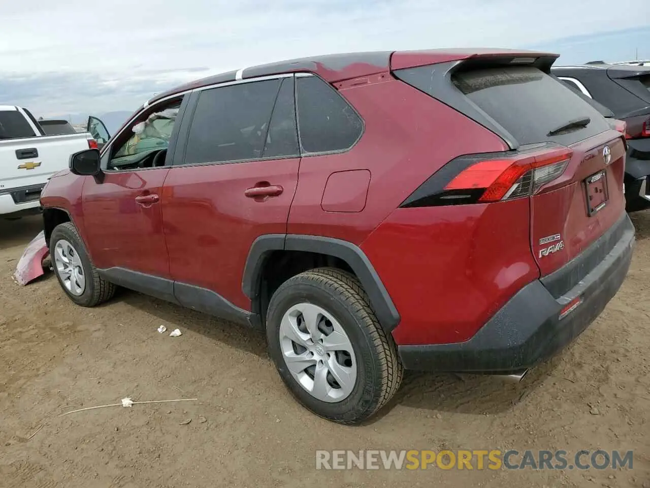 2 fotografías del automóvil dañado JTMF1RFV5MD071708 TOYOTA RAV4 2021