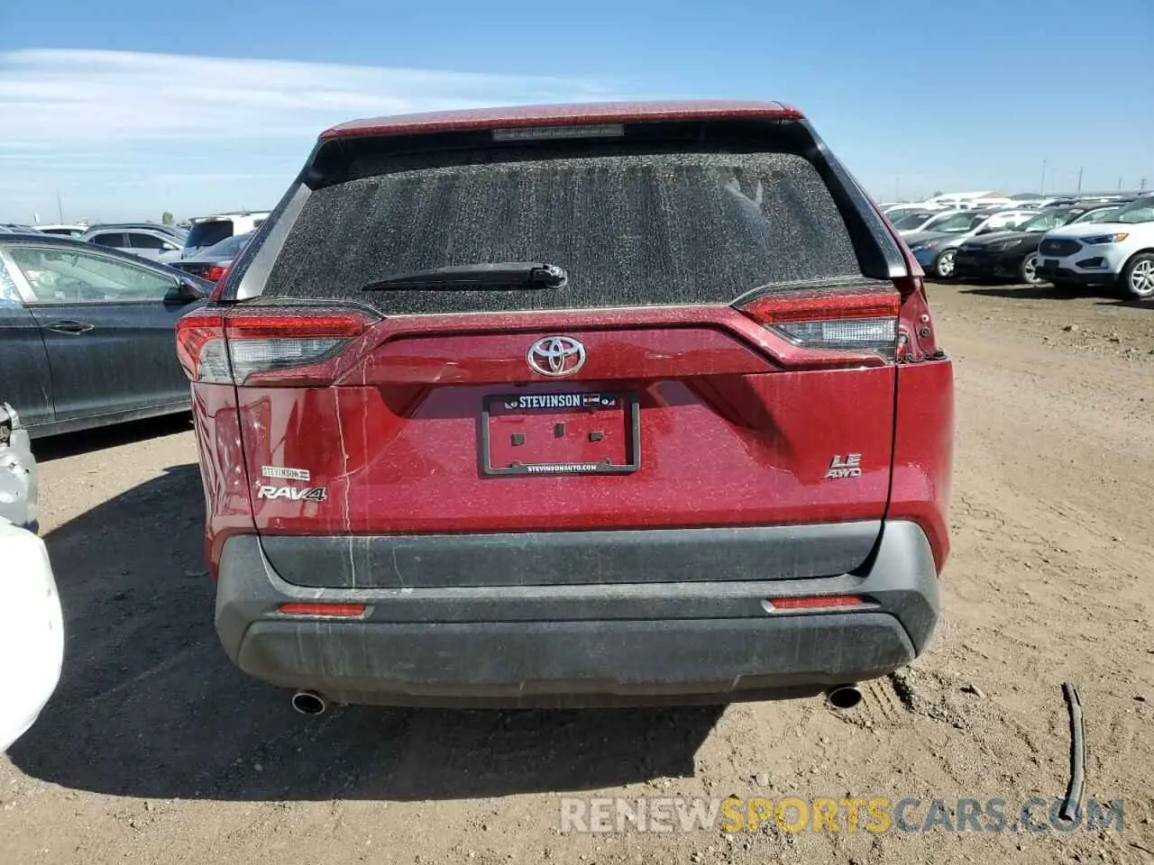 6 fotografías del automóvil dañado JTMF1RFV5MD071708 TOYOTA RAV4 2021
