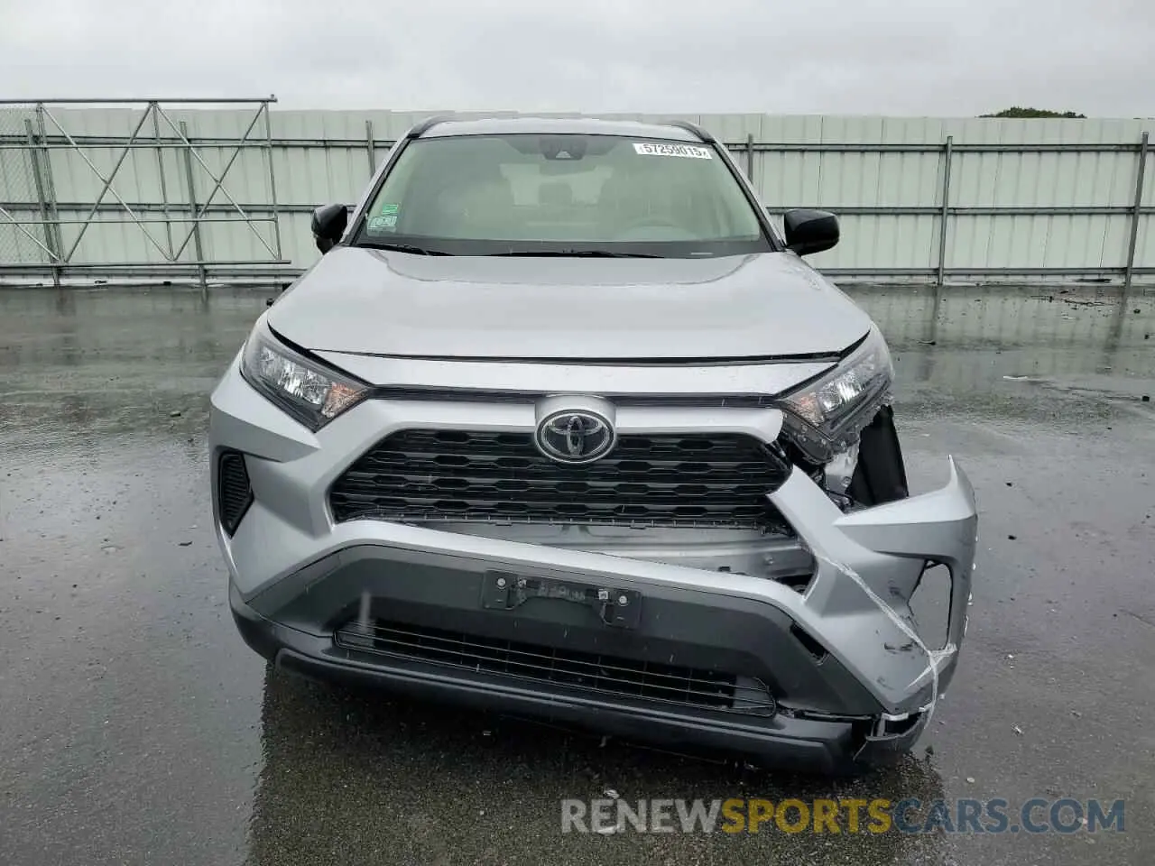 5 fotografías del automóvil dañado JTMF1RFV7MD077879 TOYOTA RAV4 2021