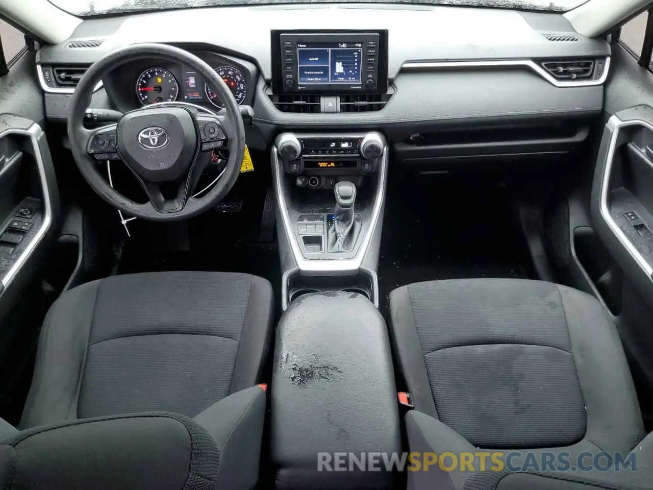 8 fotografías del automóvil dañado JTMF1RFV7MD077879 TOYOTA RAV4 2021