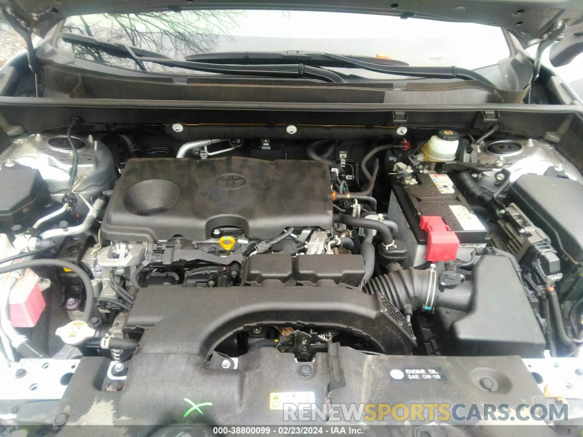 10 fotografías del automóvil dañado JTMF1RFV8MD078121 TOYOTA RAV4 2021