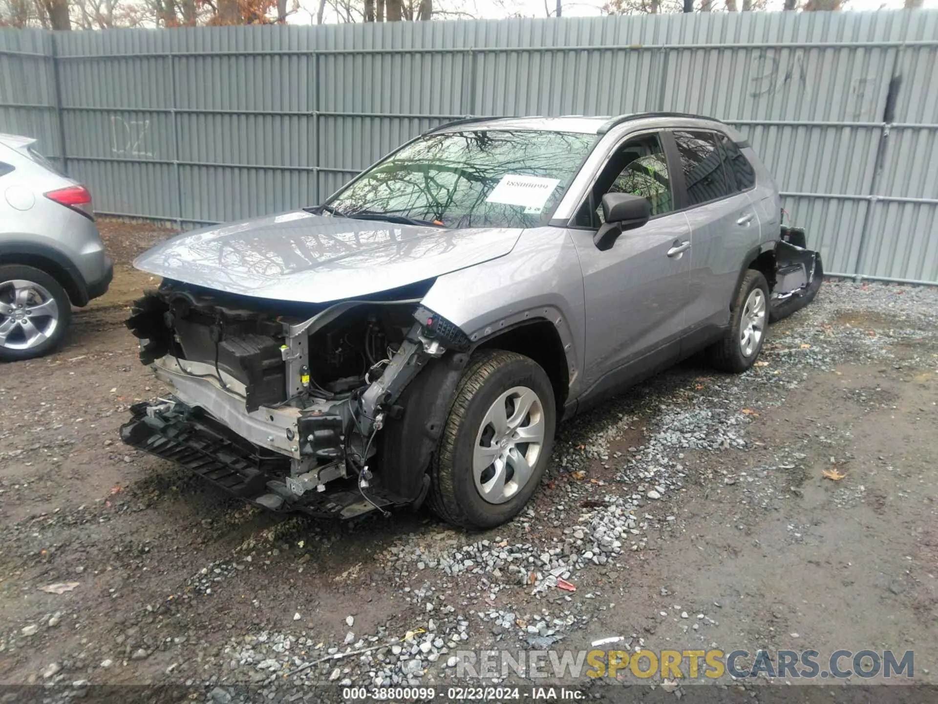 2 fotografías del automóvil dañado JTMF1RFV8MD078121 TOYOTA RAV4 2021
