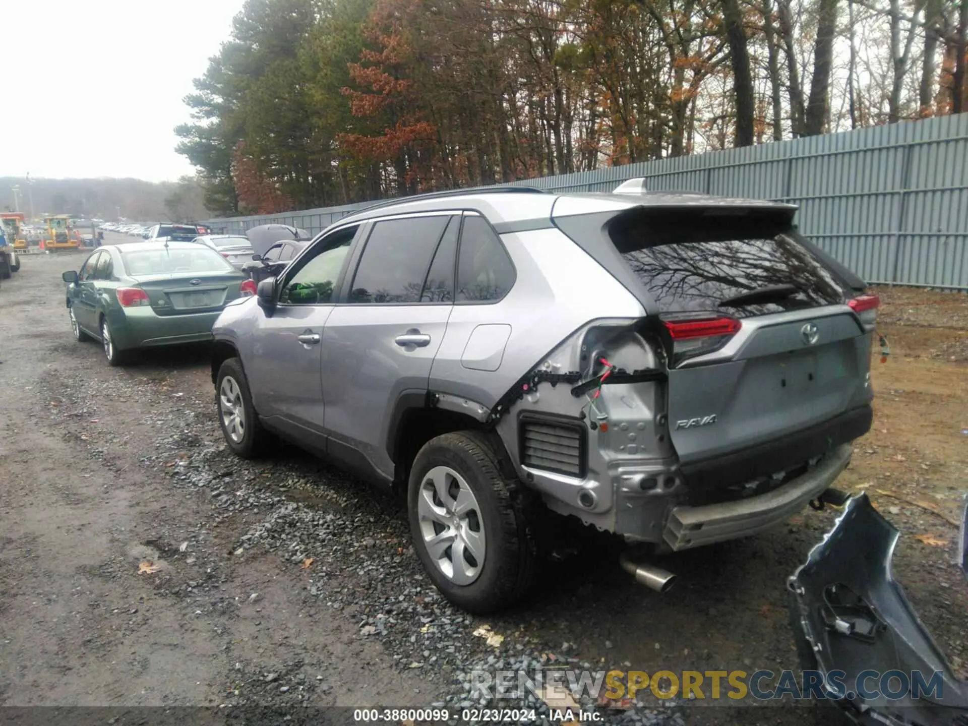 3 fotografías del automóvil dañado JTMF1RFV8MD078121 TOYOTA RAV4 2021