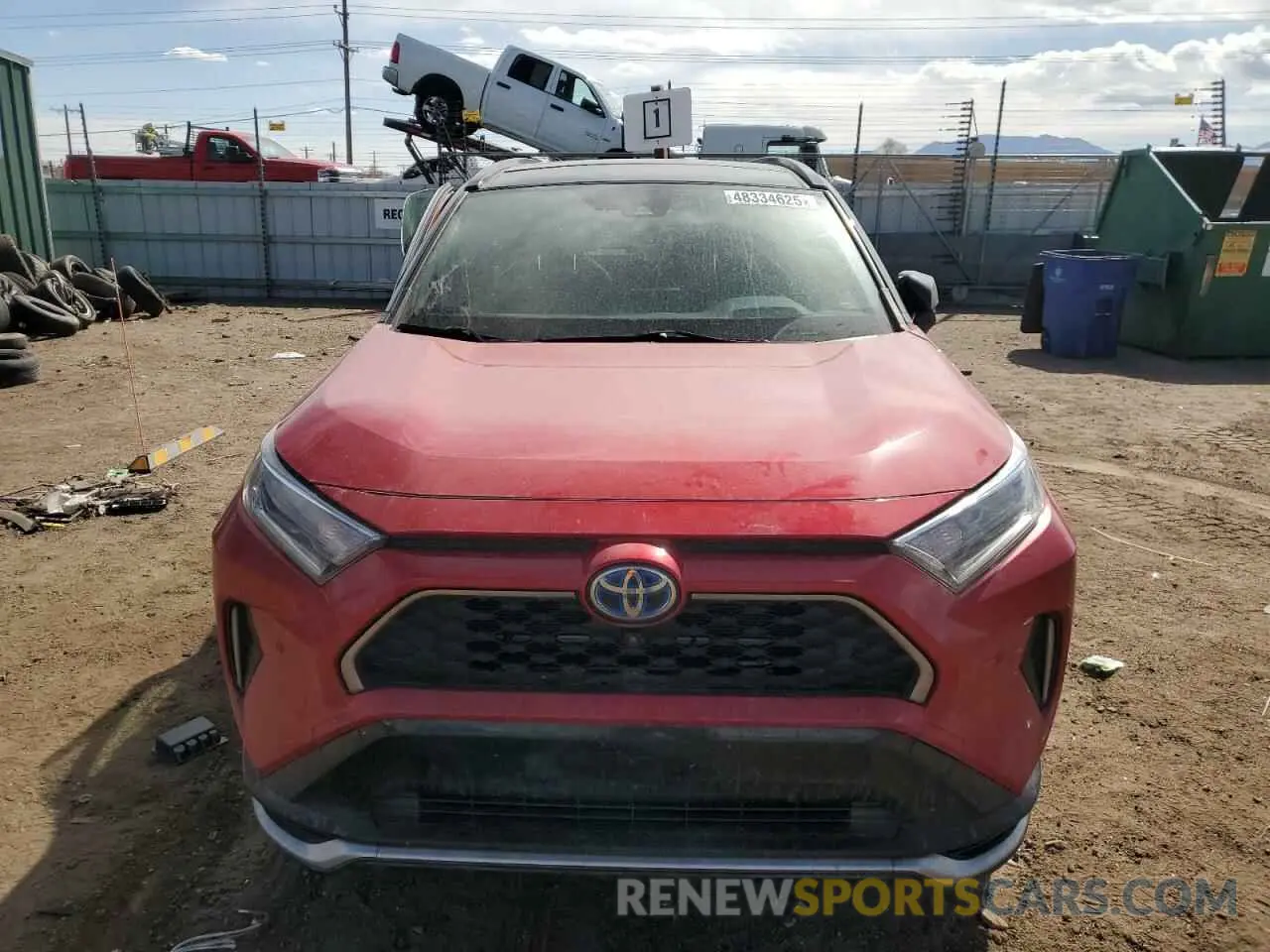 5 fotografías del automóvil dañado JTMFB3FV1MD042104 TOYOTA RAV4 2021