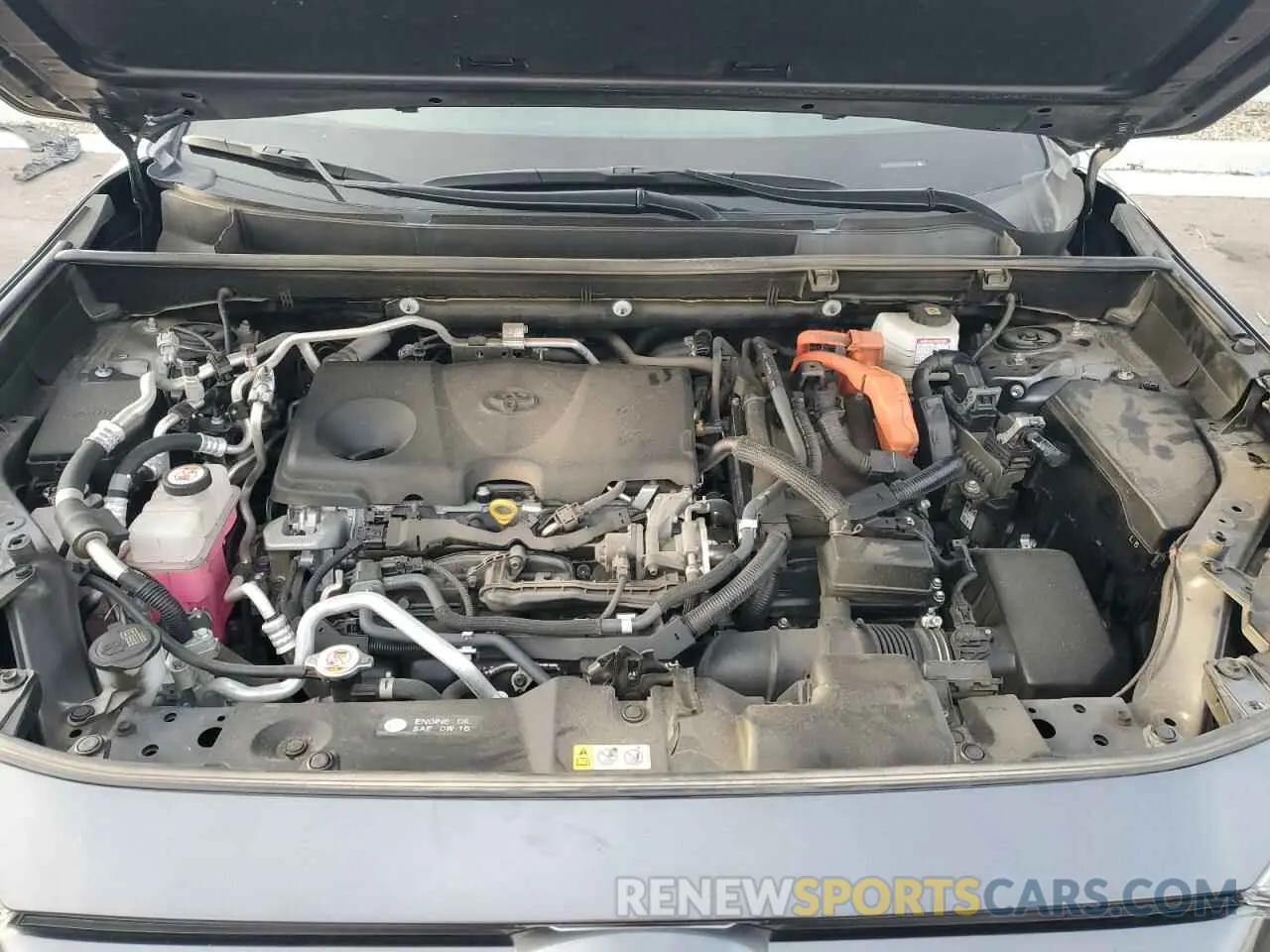 11 fotografías del automóvil dañado JTMFB3FV3MD052858 TOYOTA RAV4 2021