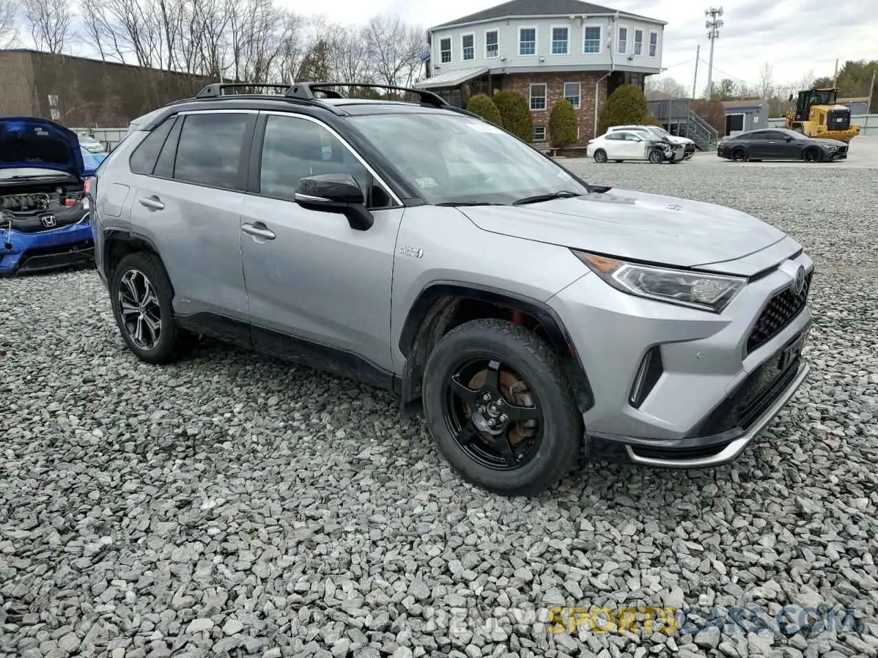 4 fotografías del automóvil dañado JTMFB3FV3MD074472 TOYOTA RAV4 2021