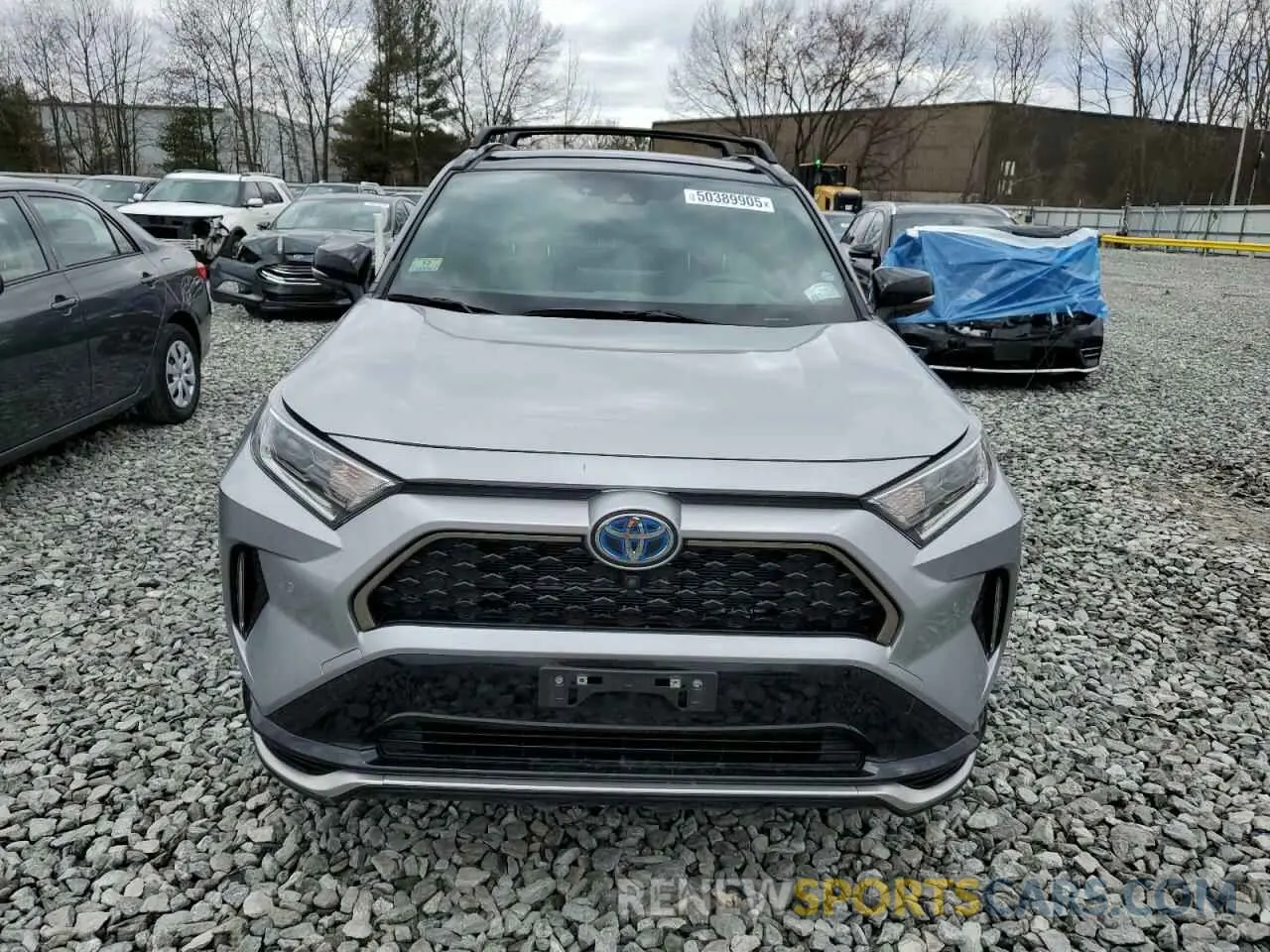 5 fotografías del automóvil dañado JTMFB3FV3MD074472 TOYOTA RAV4 2021