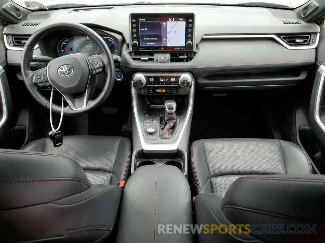 8 fotografías del automóvil dañado JTMFB3FV3MD074472 TOYOTA RAV4 2021