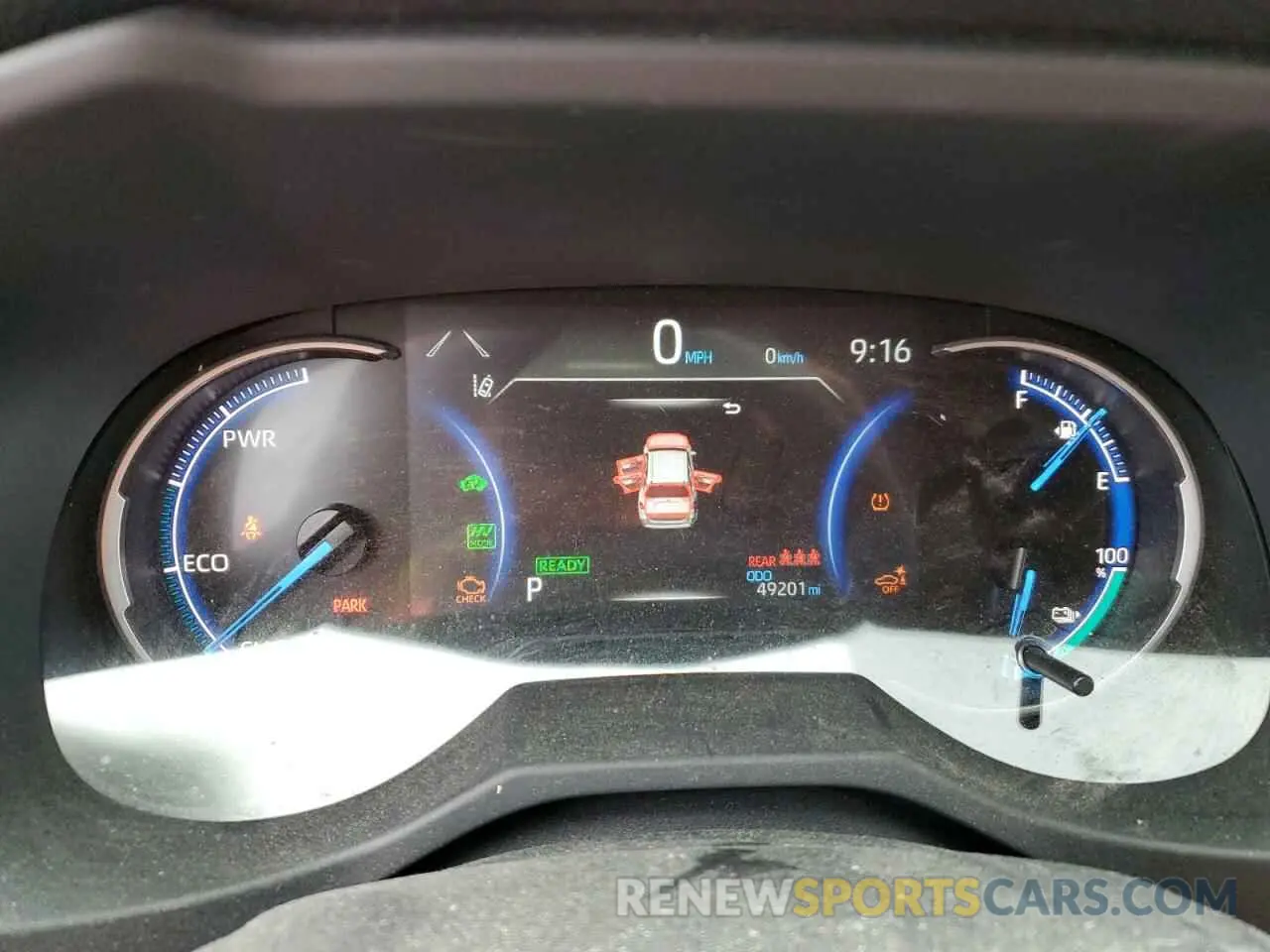 9 fotografías del automóvil dañado JTMFB3FV3MD074472 TOYOTA RAV4 2021