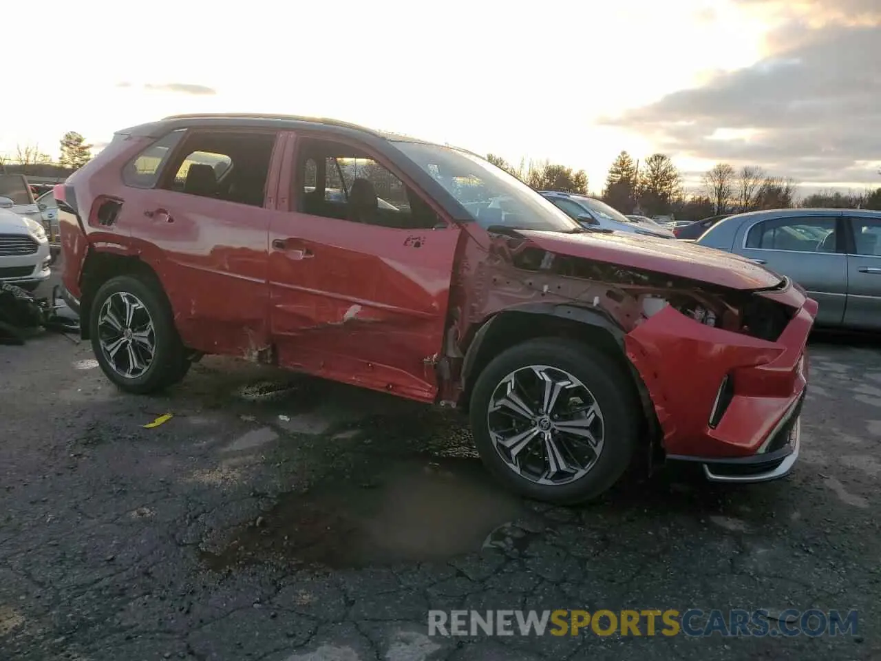 4 fotografías del automóvil dañado JTMFB3FV4MD033168 TOYOTA RAV4 2021