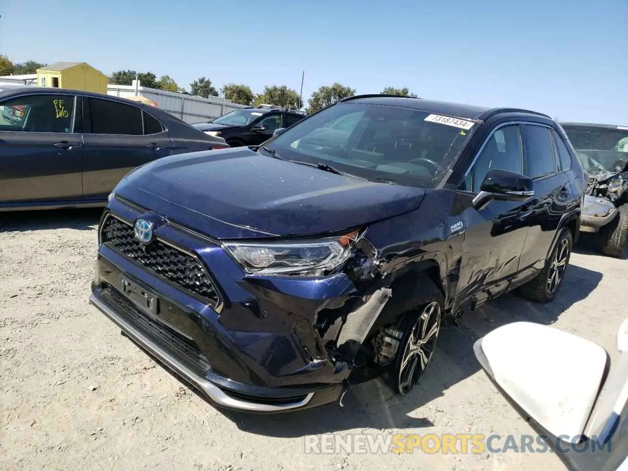 1 fotografías del automóvil dañado JTMFB3FV7MD004621 TOYOTA RAV4 2021