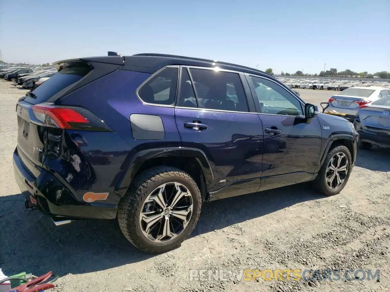 3 fotografías del automóvil dañado JTMFB3FV7MD004621 TOYOTA RAV4 2021