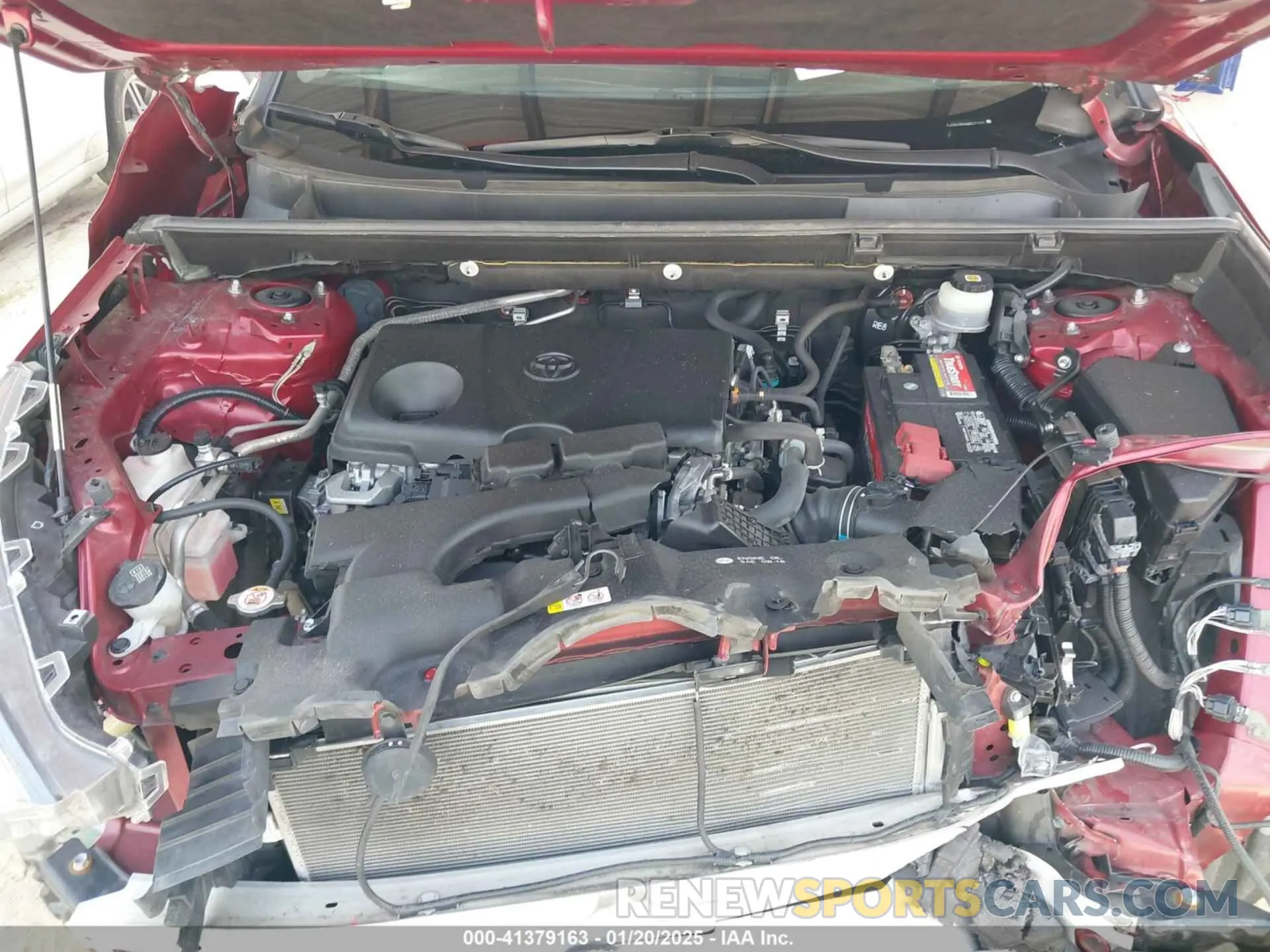 10 fotografías del automóvil dañado JTMH1RFV2MD066426 TOYOTA RAV4 2021