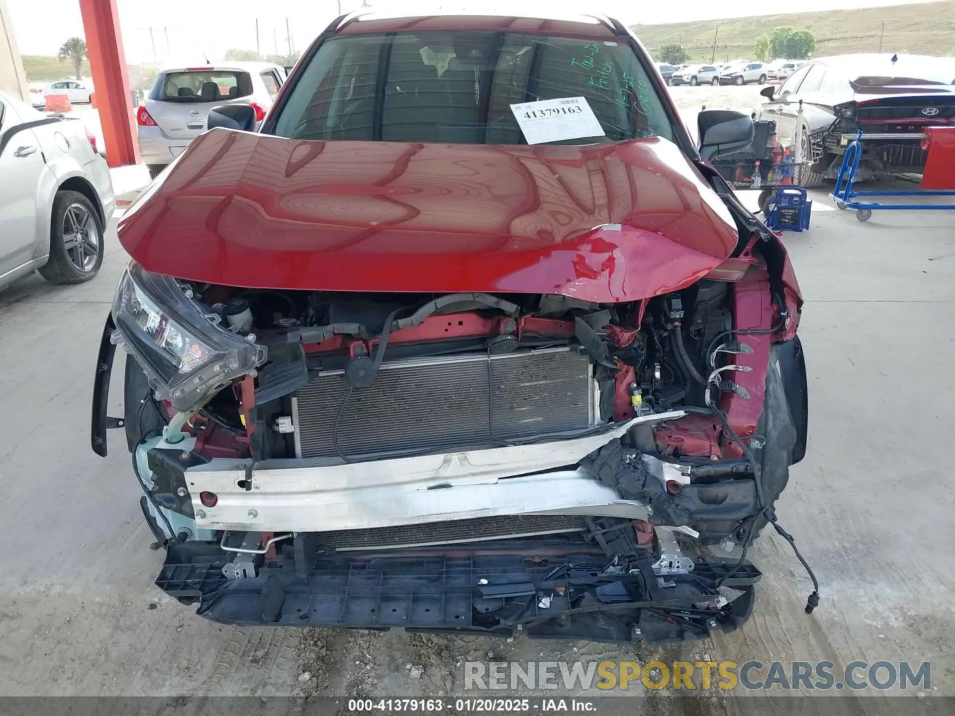 6 fotografías del automóvil dañado JTMH1RFV2MD066426 TOYOTA RAV4 2021