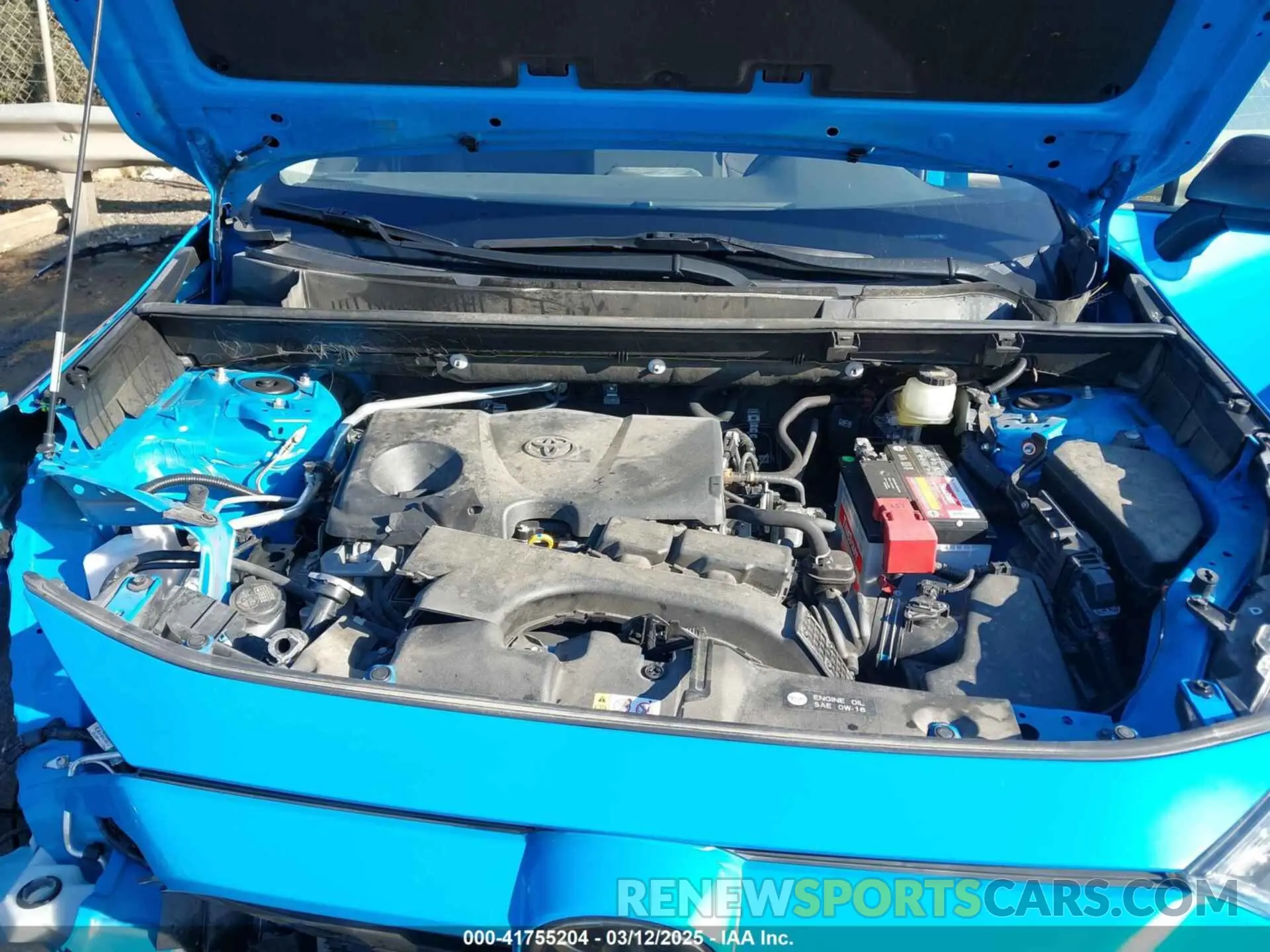 10 fotografías del automóvil dañado JTMH1RFV5MD523018 TOYOTA RAV4 2021