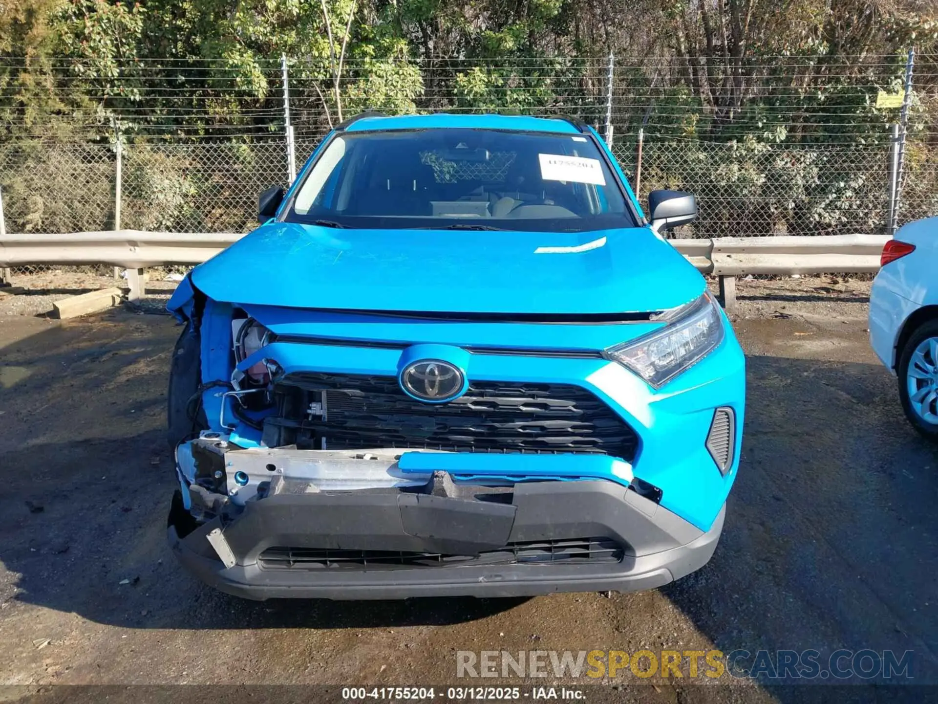 12 fotografías del automóvil dañado JTMH1RFV5MD523018 TOYOTA RAV4 2021