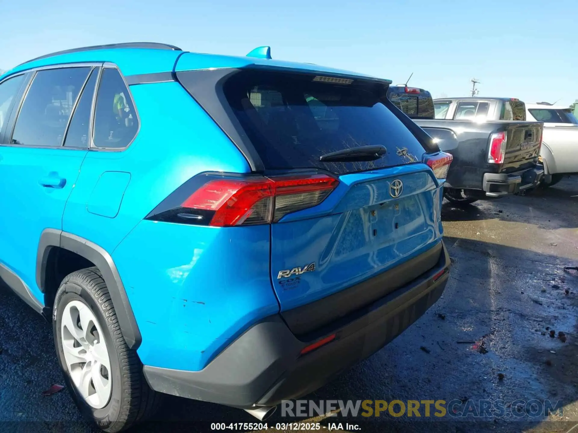 16 fotografías del automóvil dañado JTMH1RFV5MD523018 TOYOTA RAV4 2021