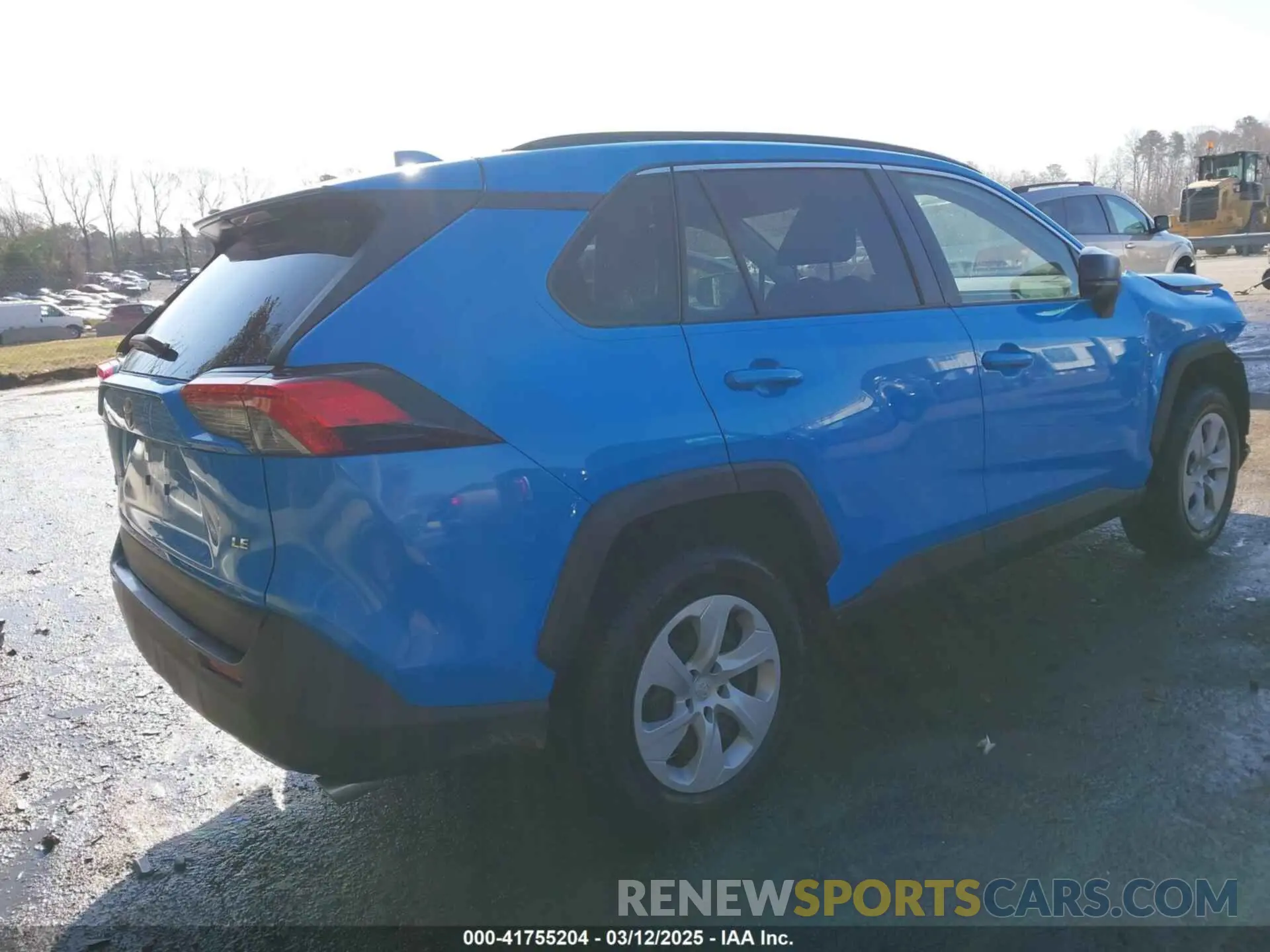 4 fotografías del automóvil dañado JTMH1RFV5MD523018 TOYOTA RAV4 2021