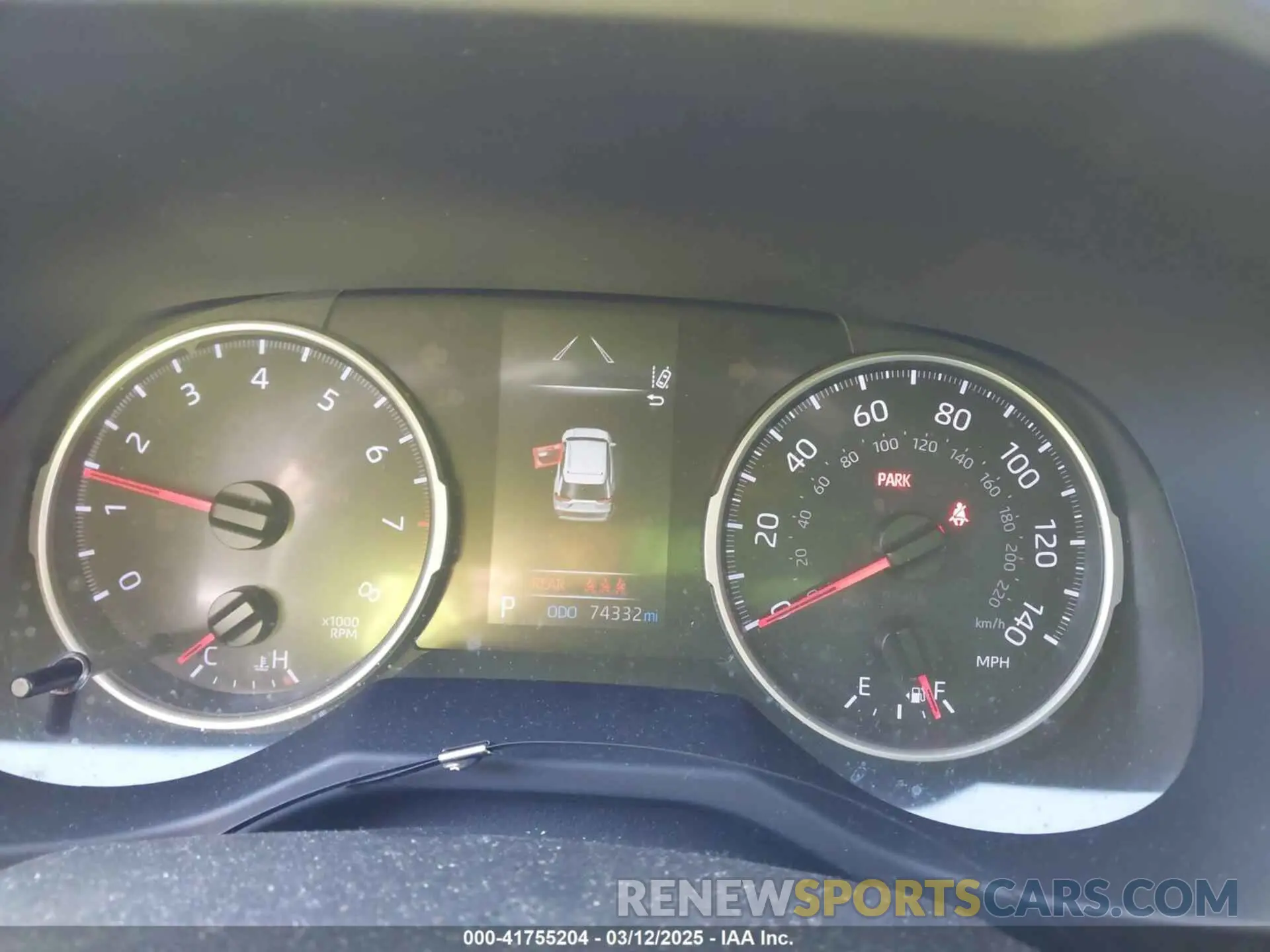 7 fotografías del automóvil dañado JTMH1RFV5MD523018 TOYOTA RAV4 2021