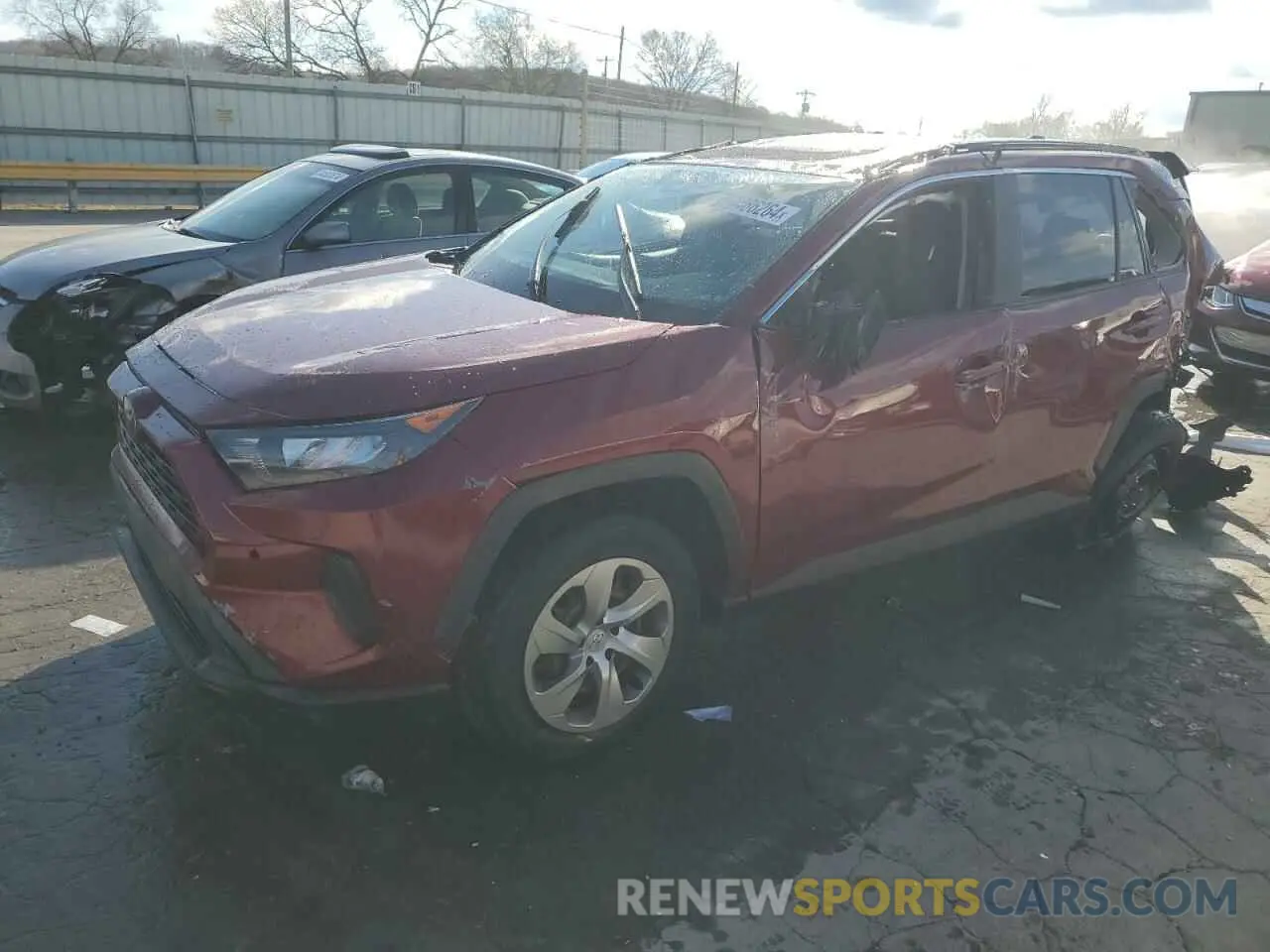 1 fotografías del automóvil dañado JTMH1RFVXMD064035 TOYOTA RAV4 2021