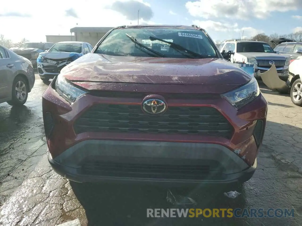 5 fotografías del automóvil dañado JTMH1RFVXMD064035 TOYOTA RAV4 2021