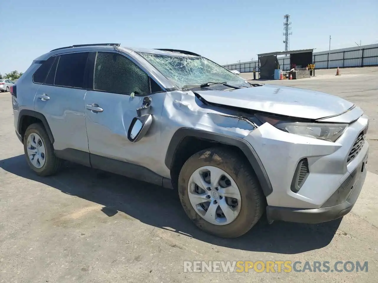 4 fotografías del automóvil dañado JTMK1RFV0MD065829 TOYOTA RAV4 2021