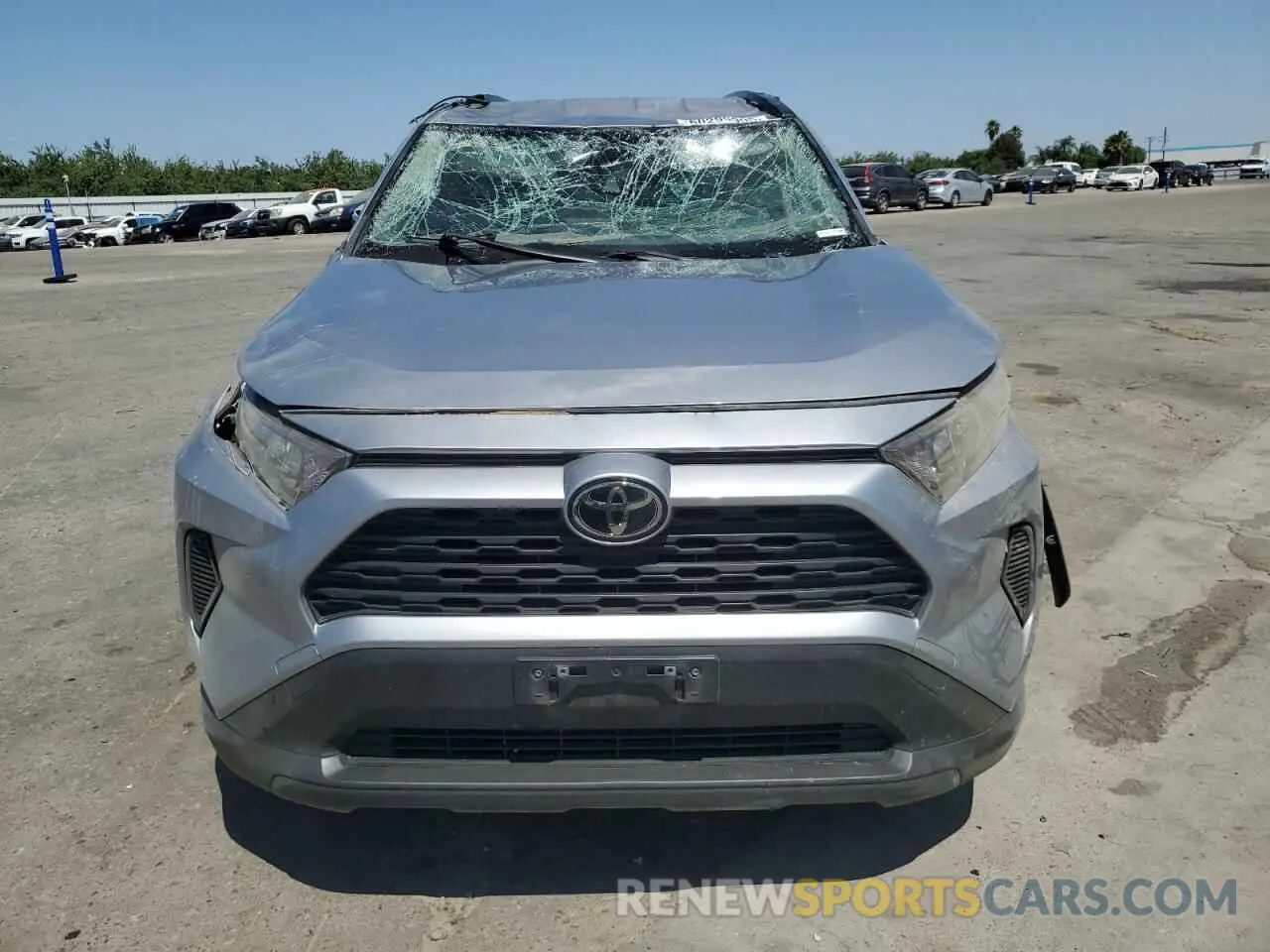 5 fotografías del automóvil dañado JTMK1RFV0MD065829 TOYOTA RAV4 2021